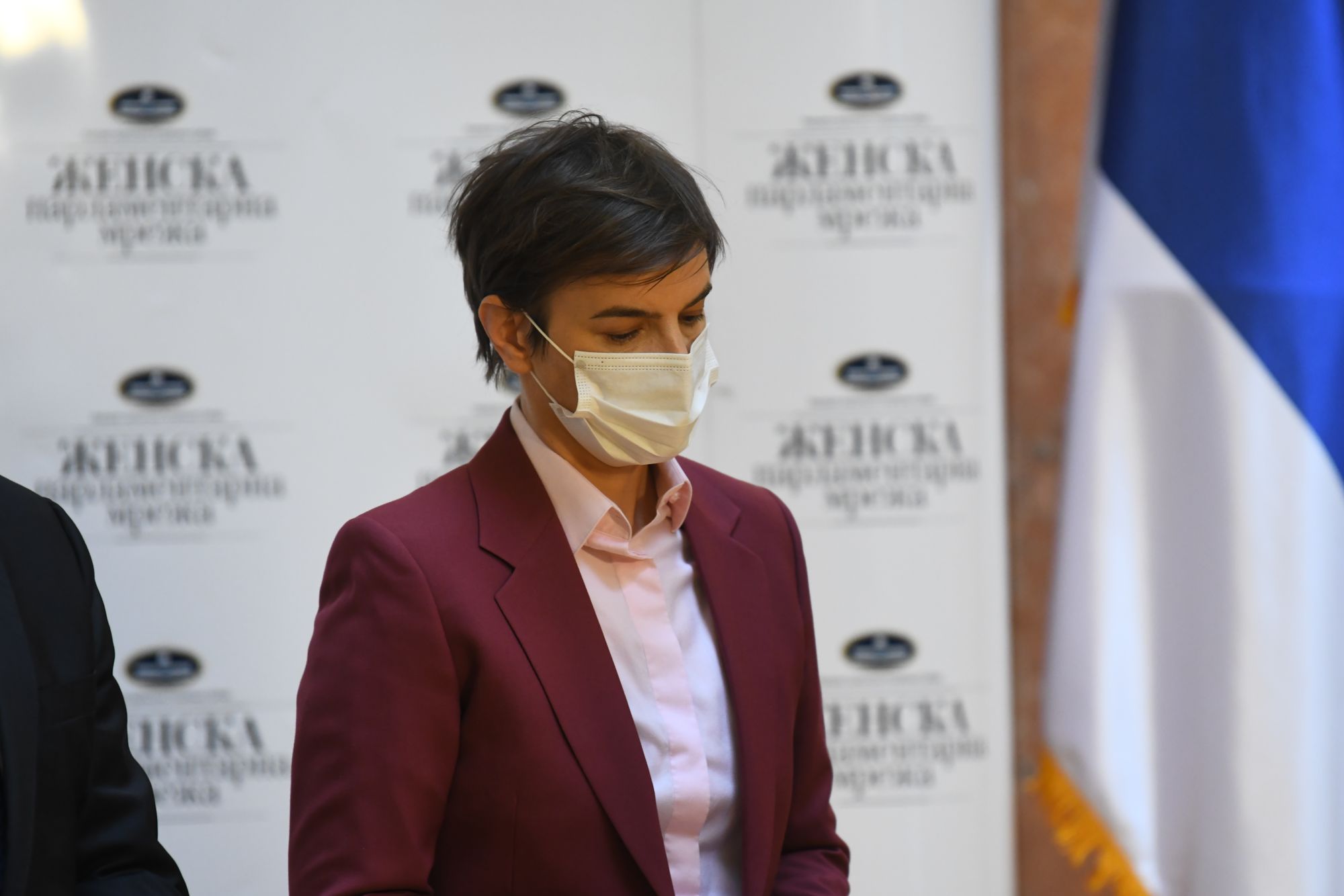 Beograd, 25.01.2021.  Ana Brnabić, Ženska parlamentarna mreža kzš Foto: Goran Srdanov/Nova.rs