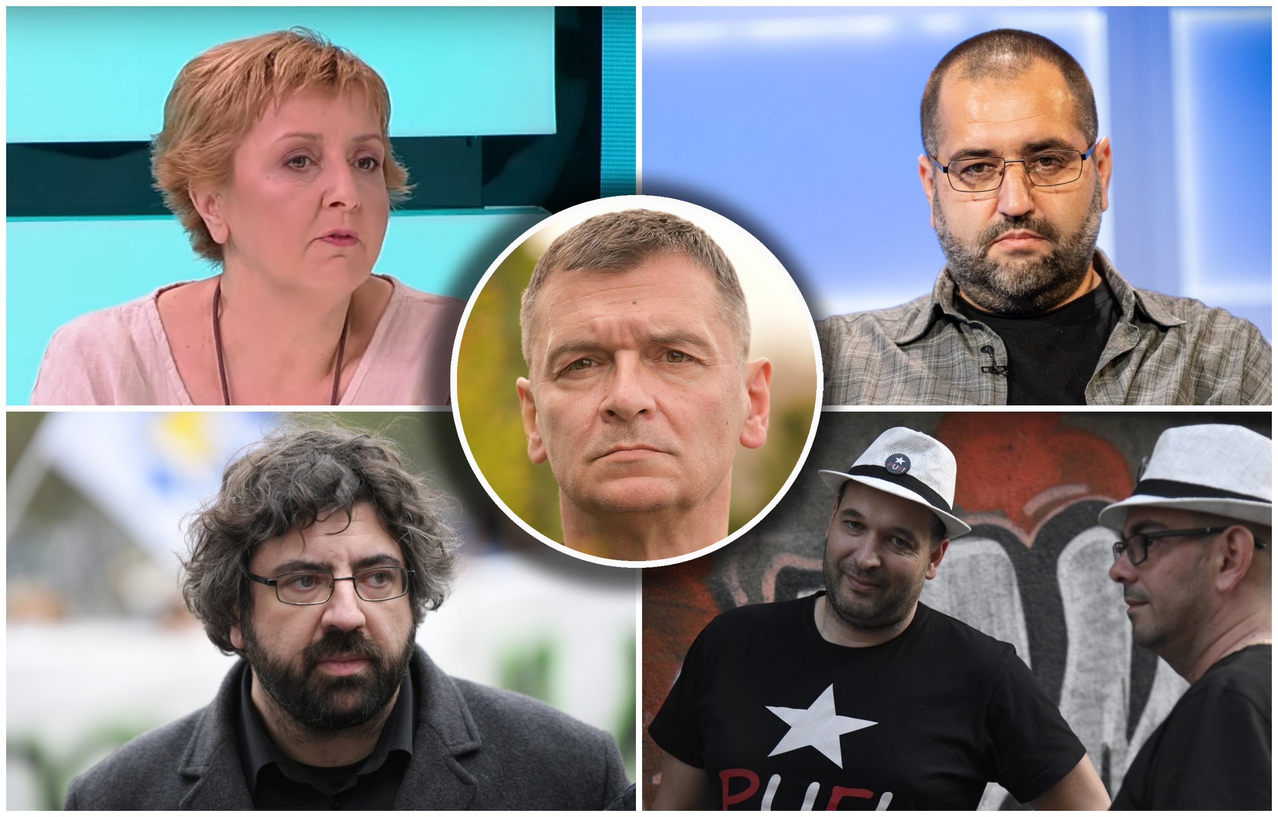 zelena opozicija Biljana Stojković + Ćuta + Predrag Voštinić + Fantomi + Radomir Lazović