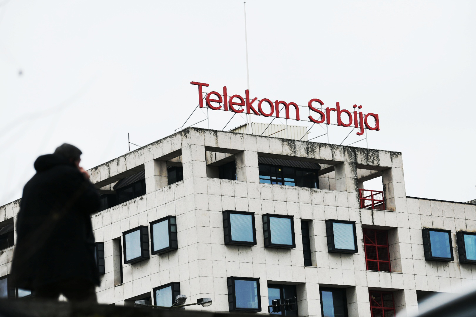 BEOGRAD 01. februar 2021. Telekom Srbija zgrada logo foto:Vesna Lalić/Nova.rs