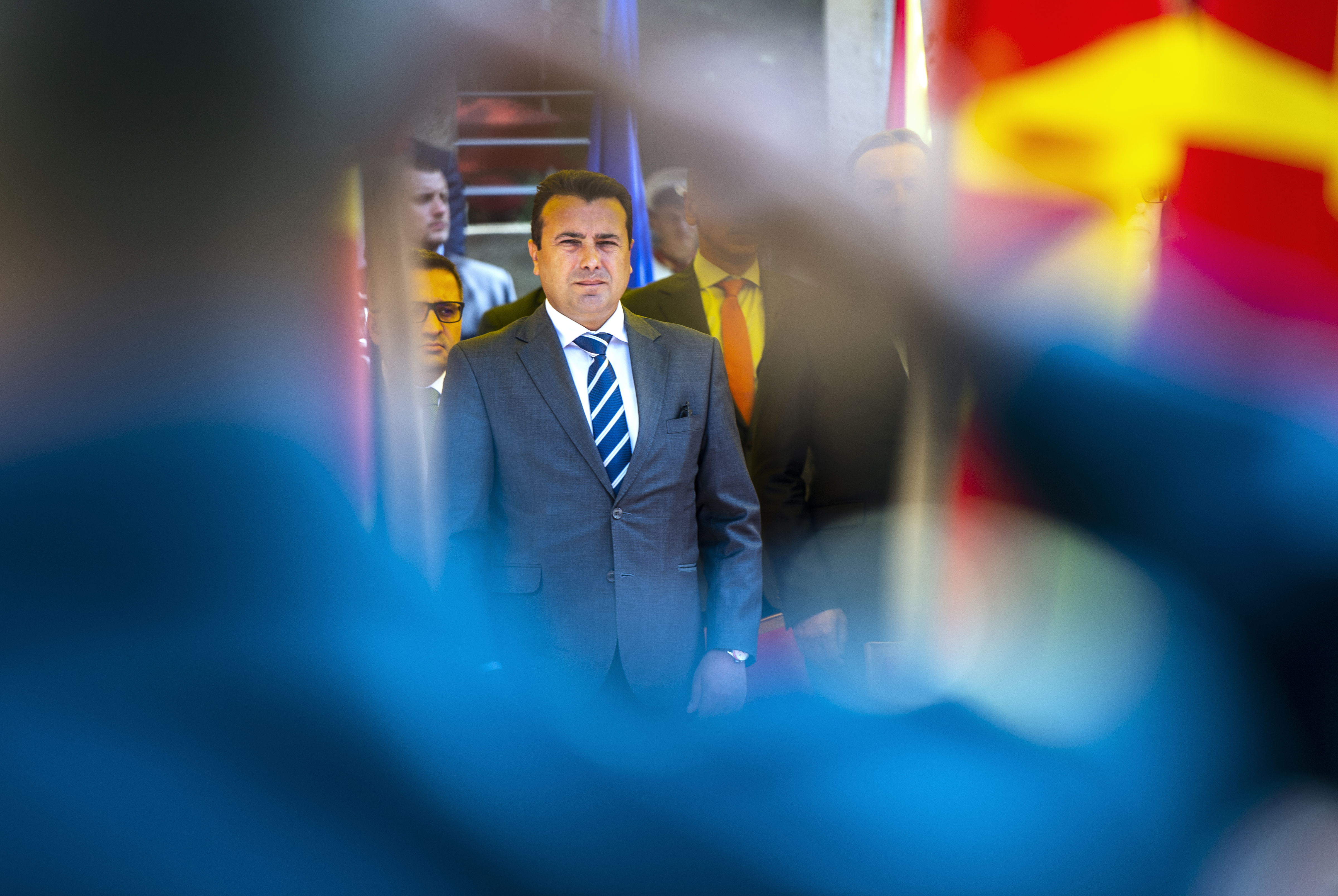 North Macedonia's government announced taking in 450 Afghans refugees temporarily