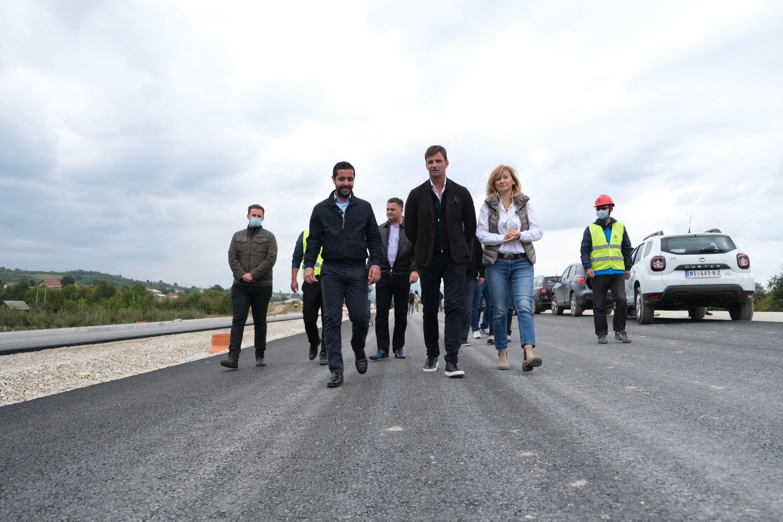 put asvaltiranje od Preljine do Pakovraća u sklopu auto puta Milos veliki