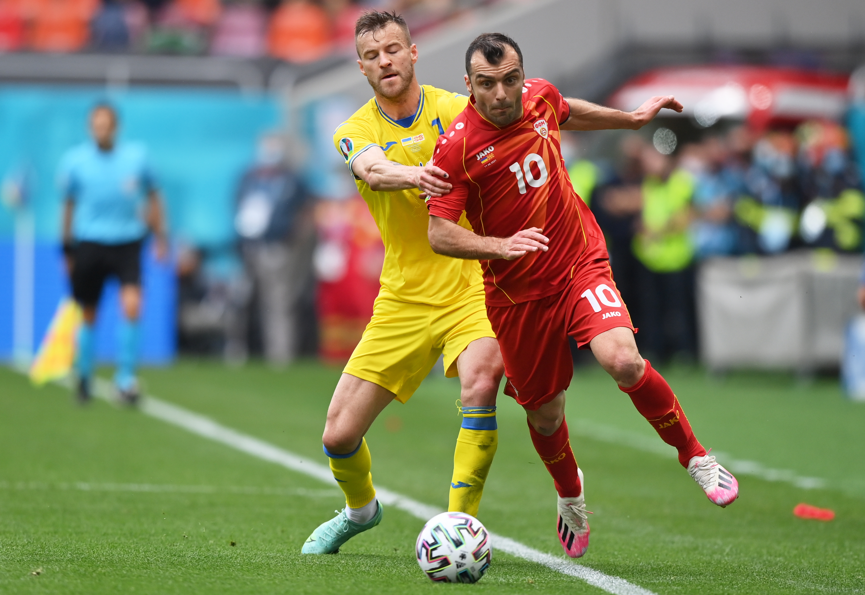 Goran Pandev, Fudbalska reprezentacija Severne Makedonije, Ukrajine