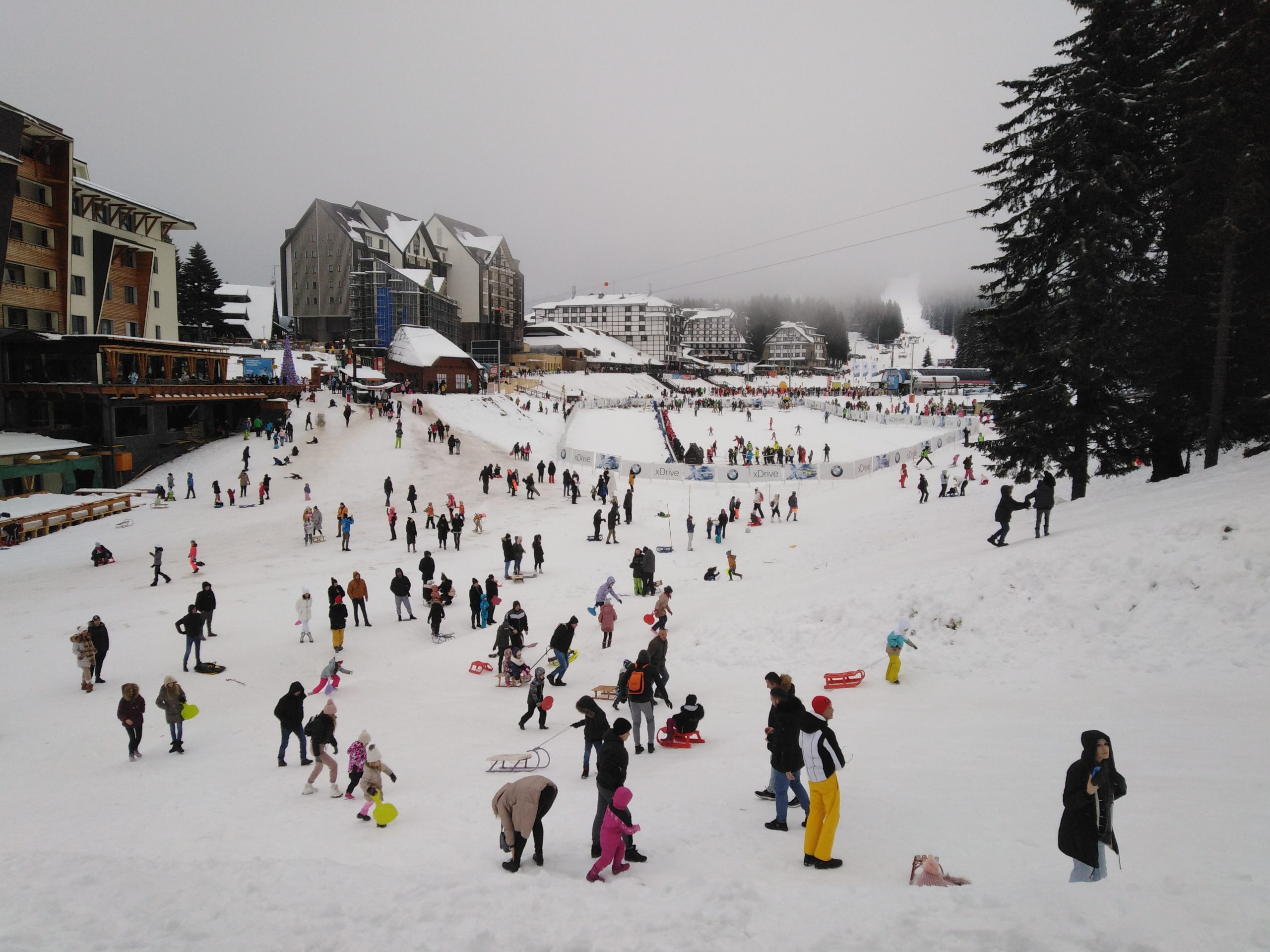 03.01.2021 kopaonik, gužva
