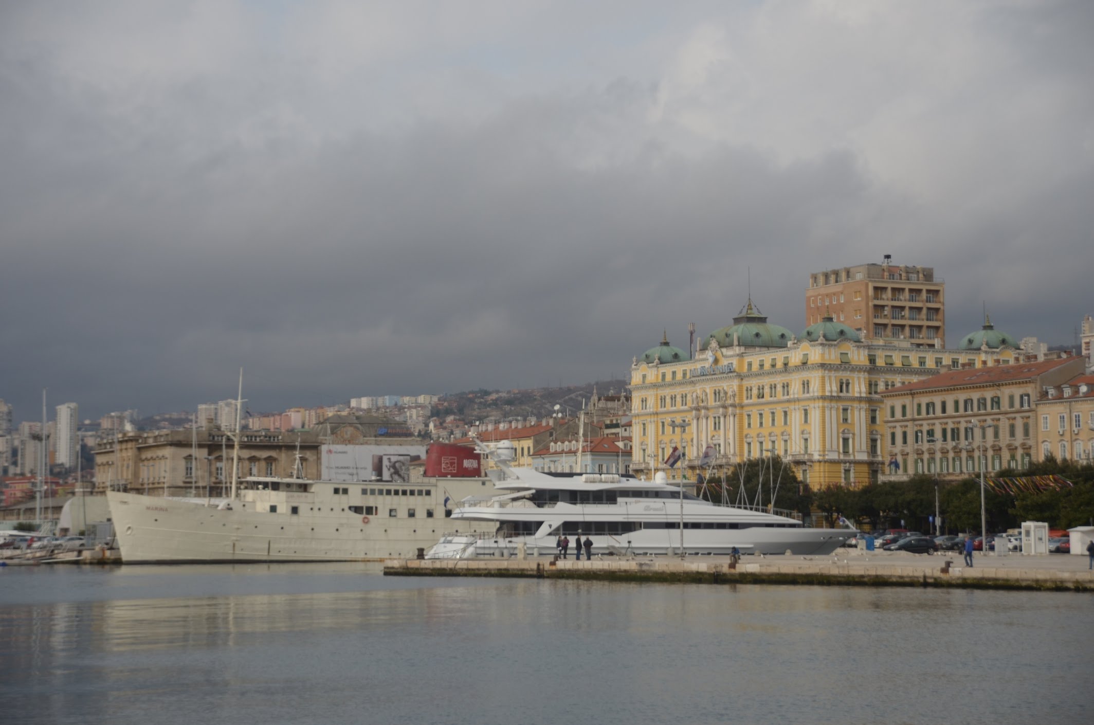 2018. Rijeka, luka, brod, riva Foto: Tamara Marković/Nova.rs