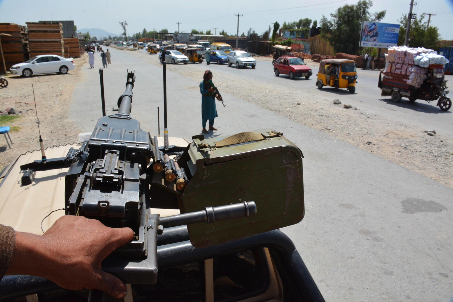 AFGHANISTAN NANGARHAR TALIBAN SECURITY CHECKPOINT