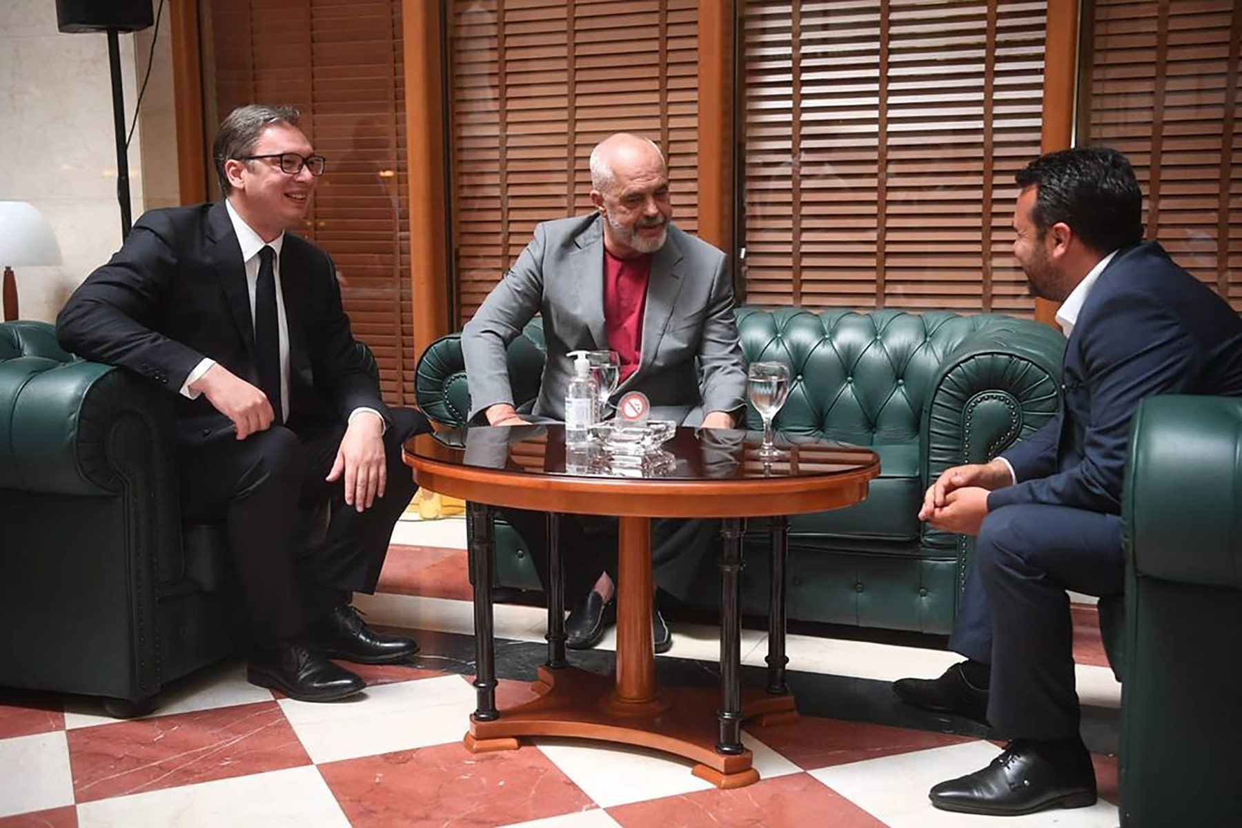 Aleksandar Vučić, Edi Rama i Zoran Zaev