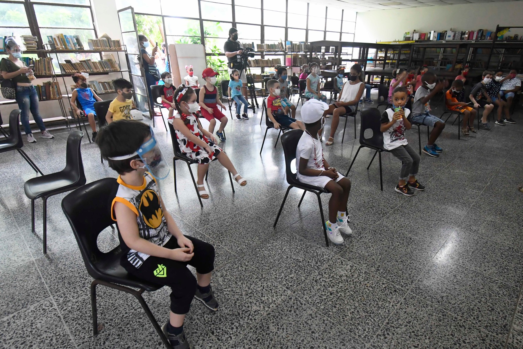 CUBA HAVANA COVID 19 CHILDREN AND ADOLESCENTS VACCINATION