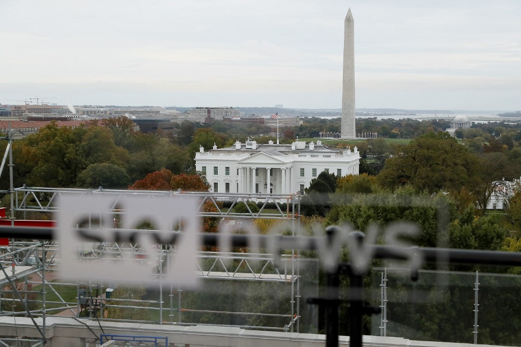 Skaj Njuz Australija, Sky News Rehearsal For Their Special UK TV Coverage Of U.S. Election Night