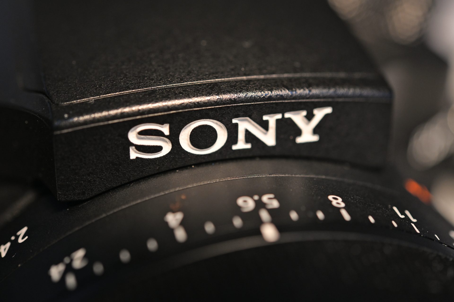 epa08213367 Sony signage on a camera in Frankfurt, Germany, 12 February 2020.  EPA-EFE/MAURITZ ANTIN