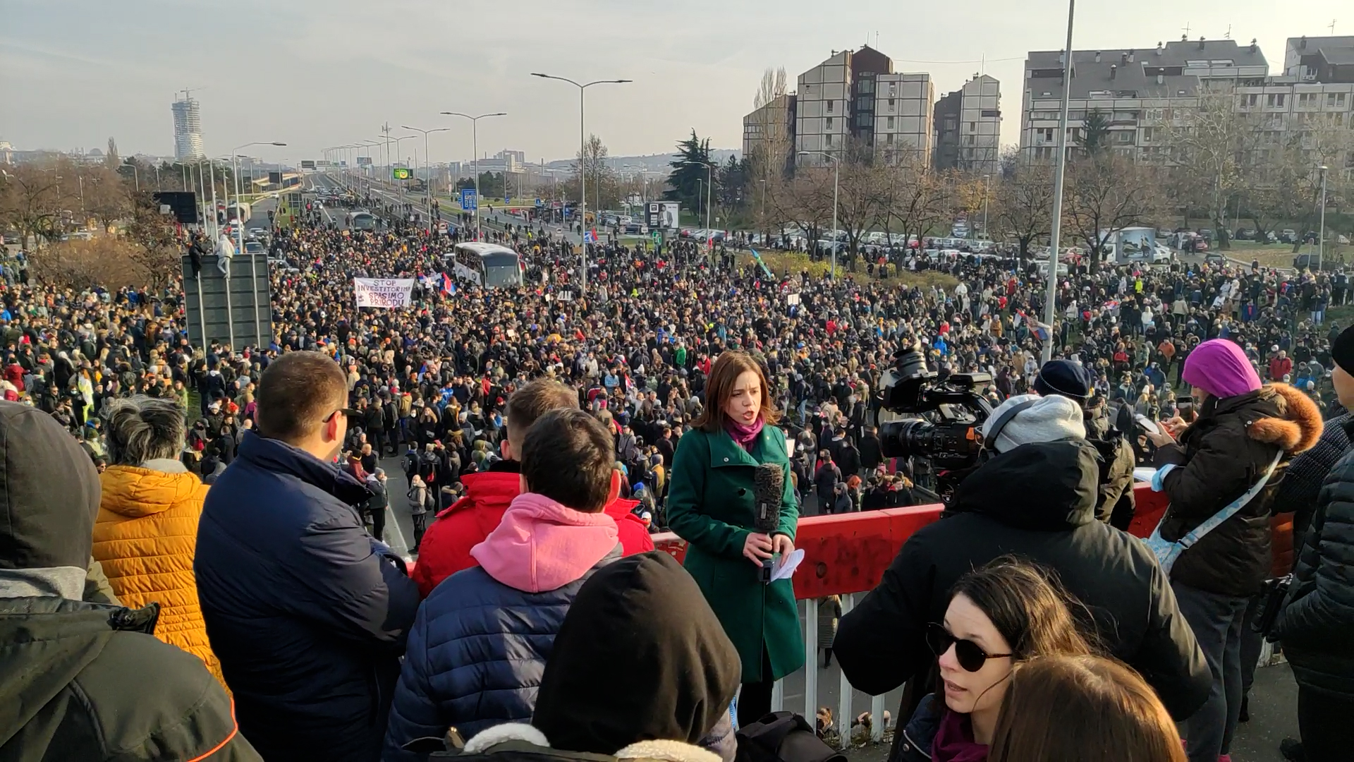 foto: nova.rs  04.12.2021. blokada, protest, protesti, blokade u srbiji, demonstracije, demonstranti, ekoloski ustanak, protest za ocuvanje zemlje vode vazduha, zemlja, voda, vazduh