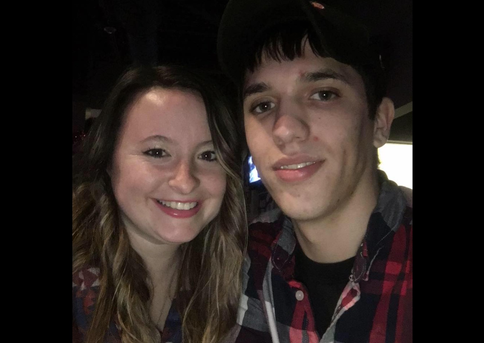 Samantha Wendell and her fiance, Austin Eskew