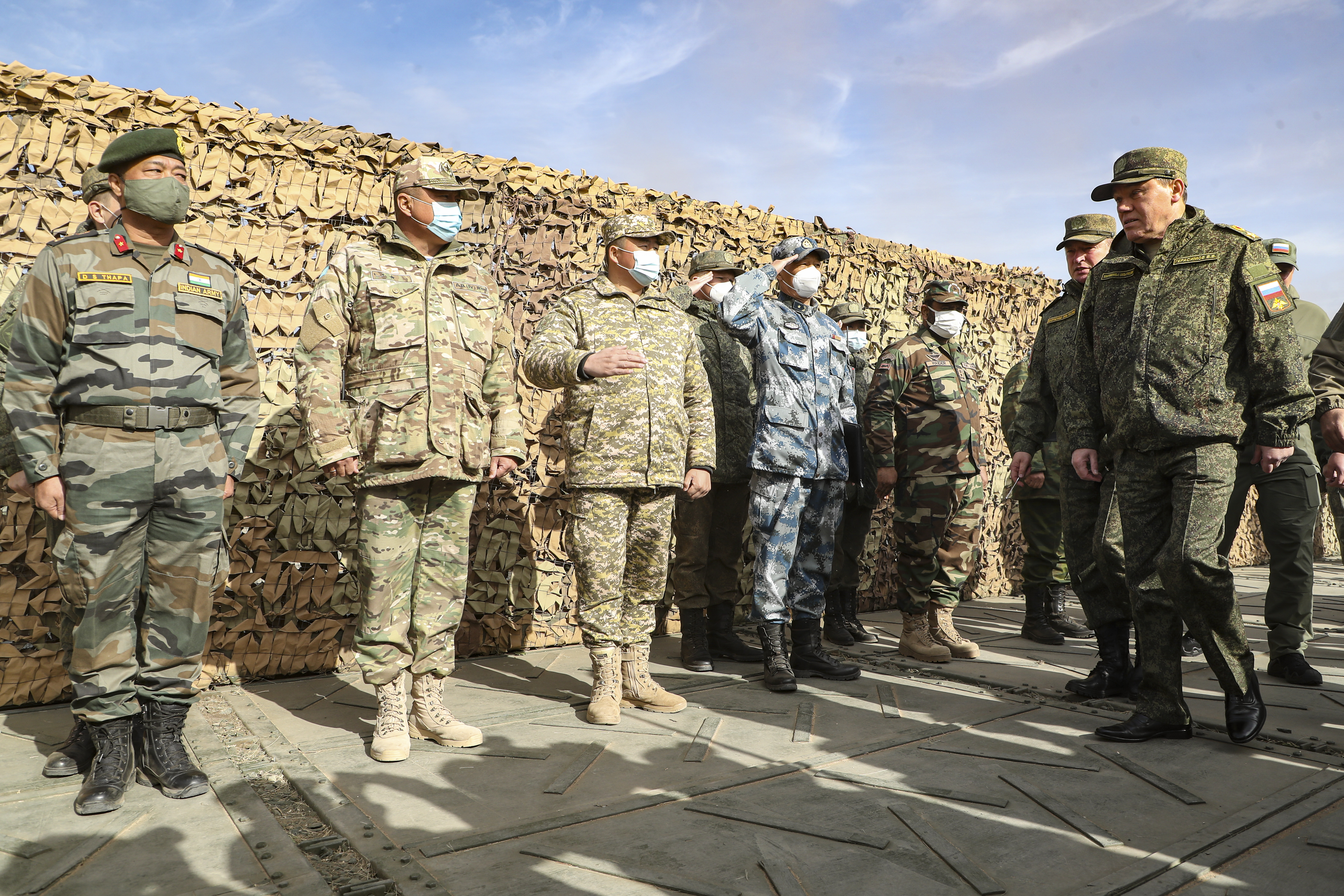 Rusija i Kina zapocele antiteroristicke vojne vezbe na Uralu The joint military anti-terrorist exercise Peace Mission-2021