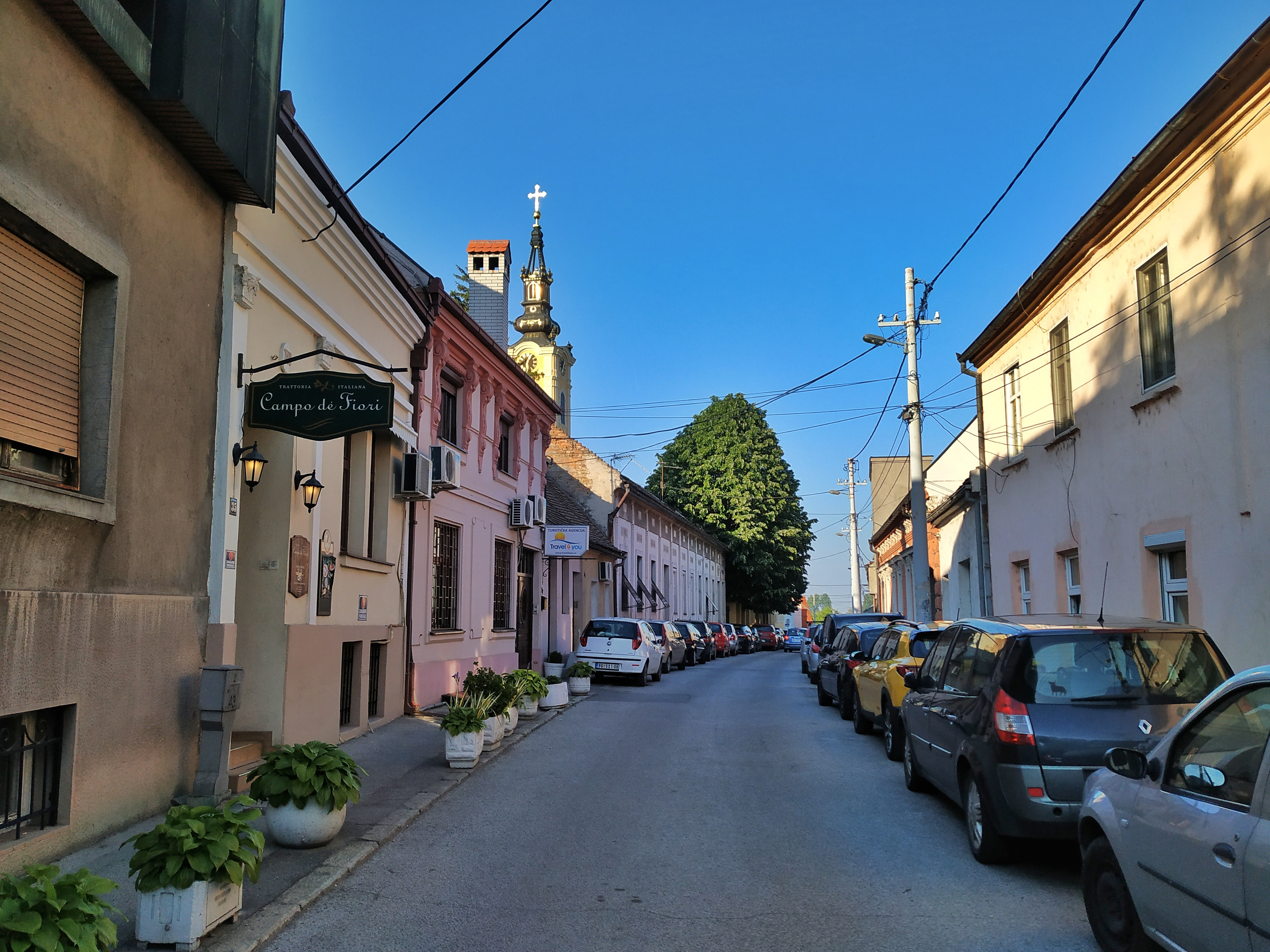 Belgrade,,Serbia,-,May,15,2019:,Njegoå¡eva,Street,In,Zemun,