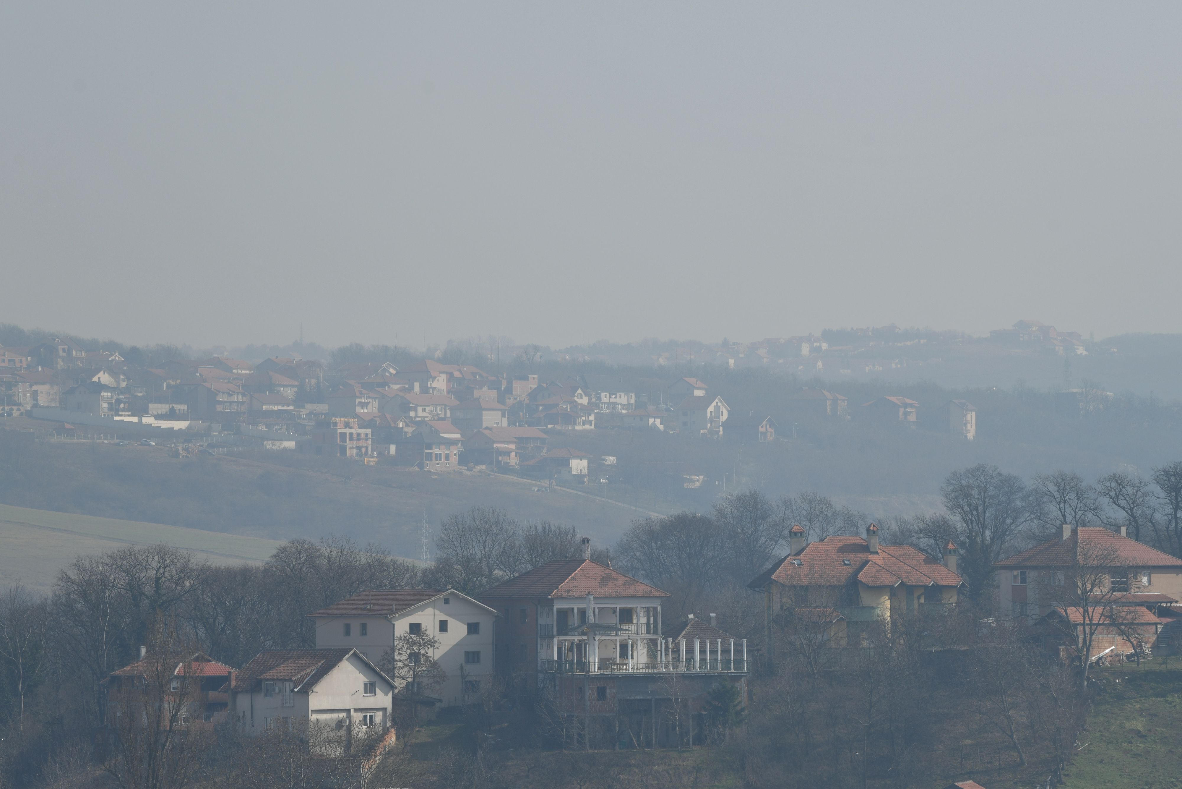 Beograd, 25.02.2021. Jutro, Izmaglica,grad, jutro u Beogradu, vreme, zagađenje Foto: Filip Krainčanić/Nova.rs