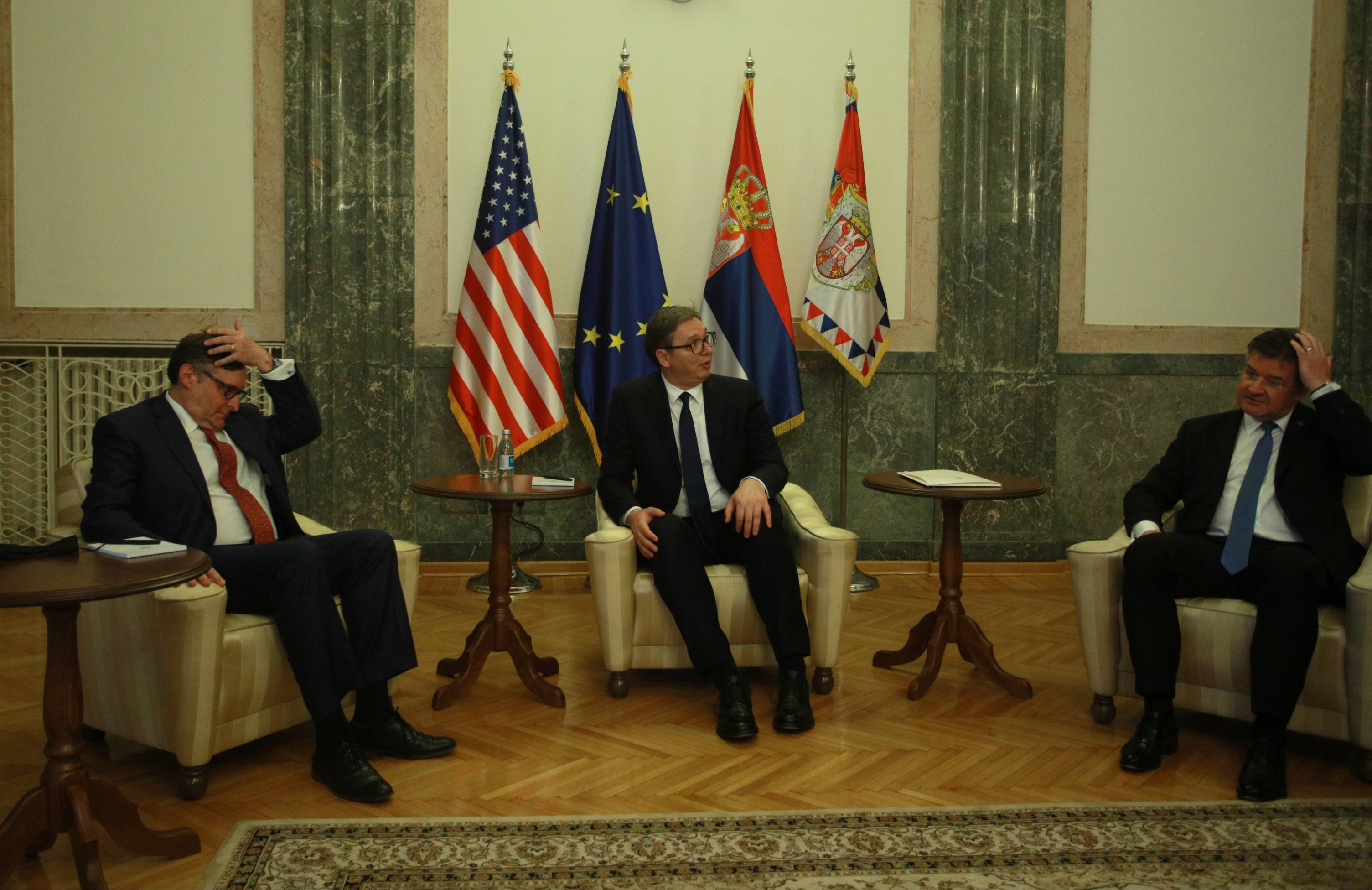 ALEKSANDAR VUCIC - MIROSLAV LAJCAK - METJU PALMER