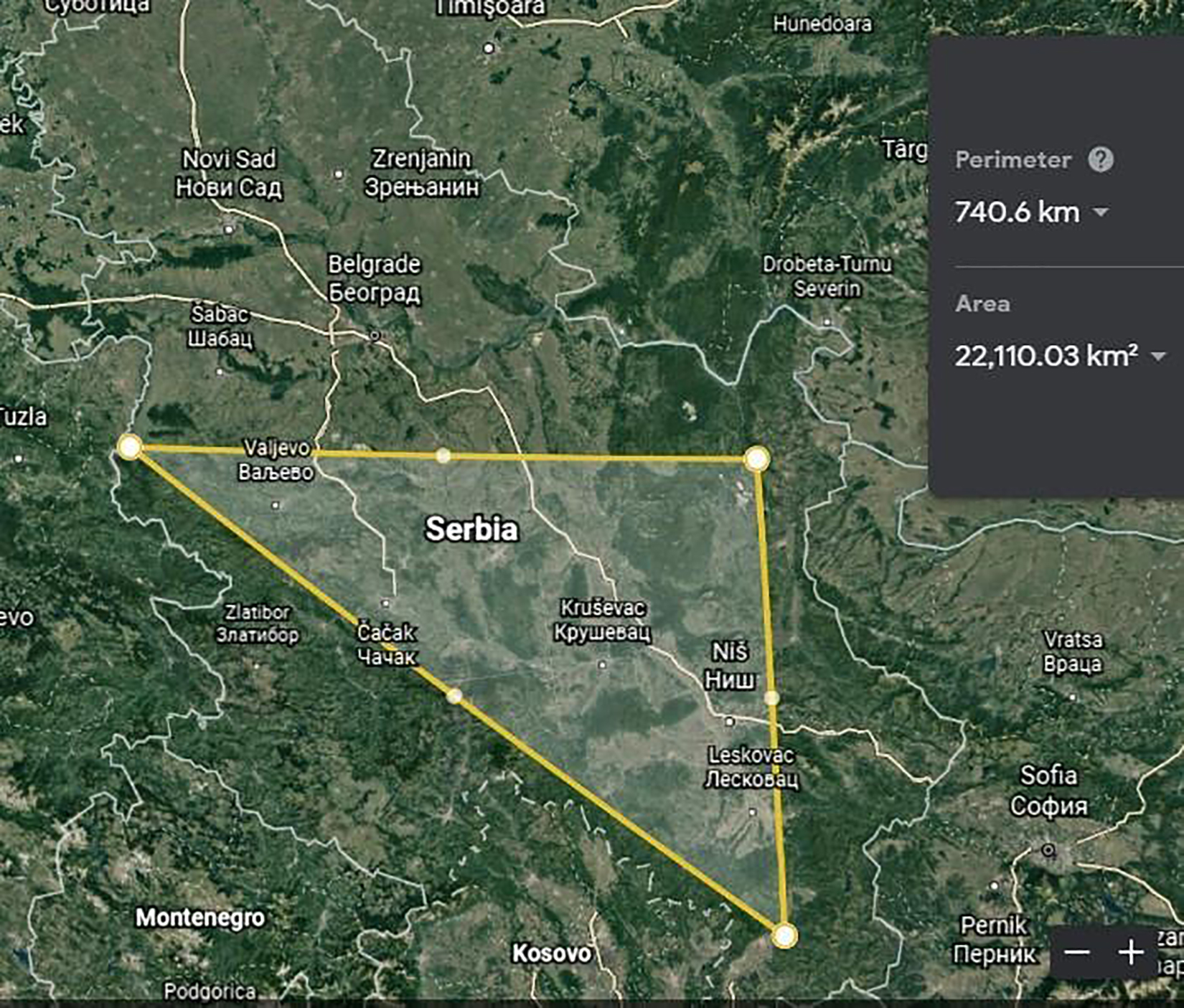 Mapa, Rio Tinto Foto: Informativna služba Stranke slobode i pravde