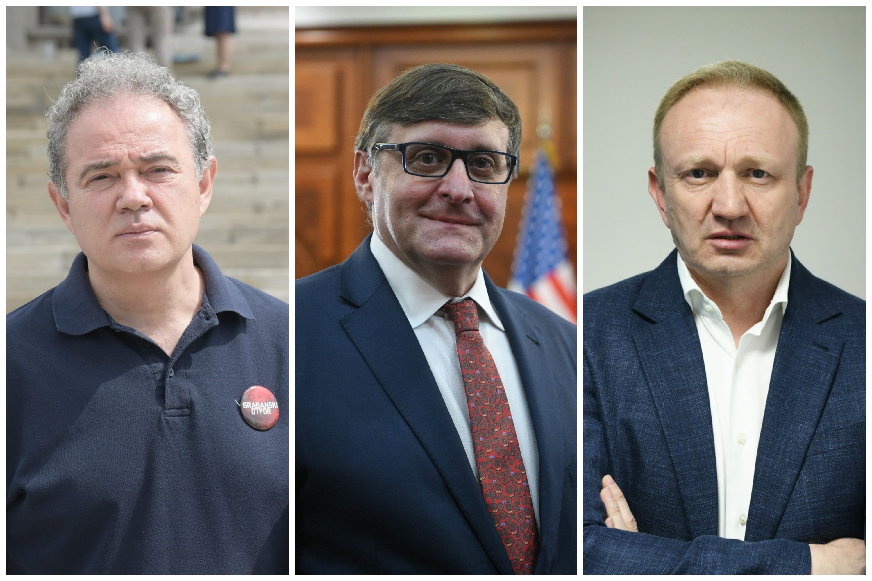 Dragan Djilas, Metju Palmer, Zoran Lutovac