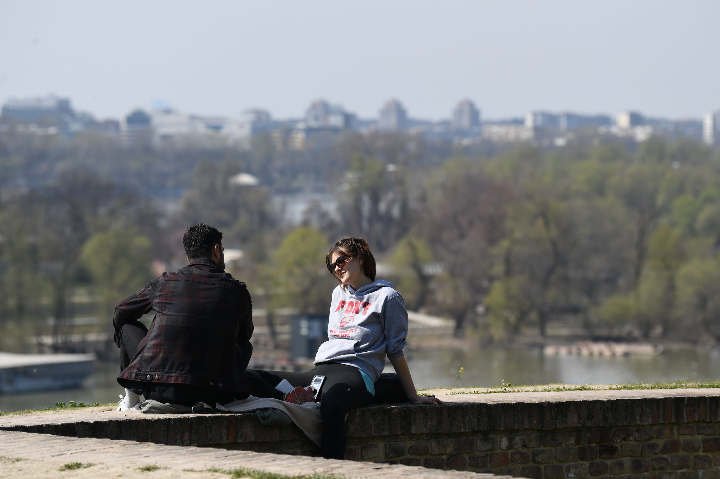 beograd 27 mart 2021   lepo vreme, kalemegdan