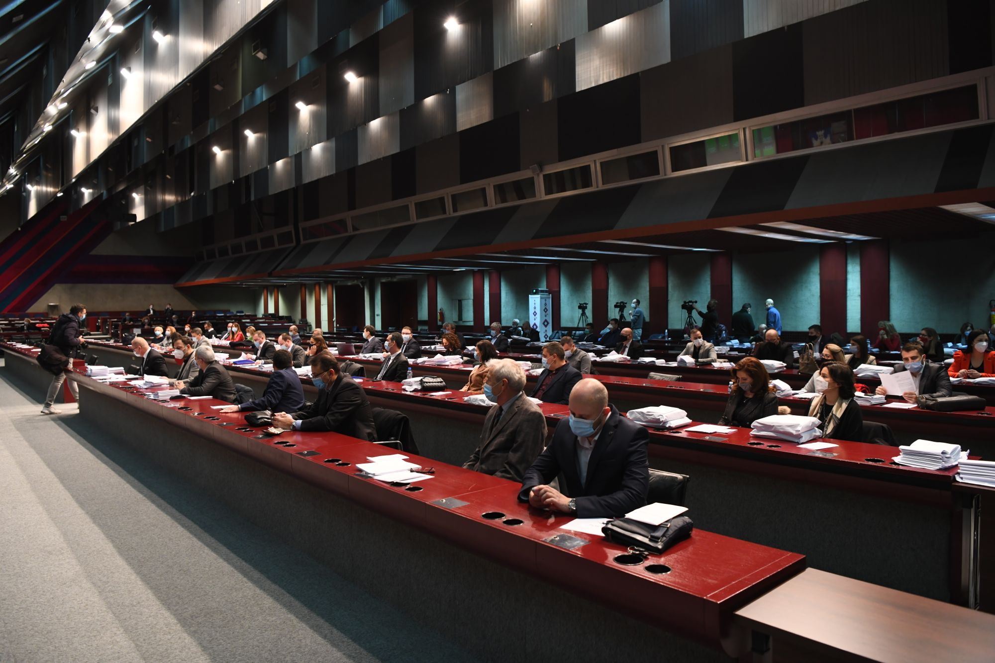 Beograd, 18.12.2020. Sava Centar, "Predsednik Skupštine grada Nikola Nikodijević zakazao je 25.sednica Skupštine grada Beograda, Gradonačelnik, Goran Vesić Foto: Goran Srdanov/Nova.rs