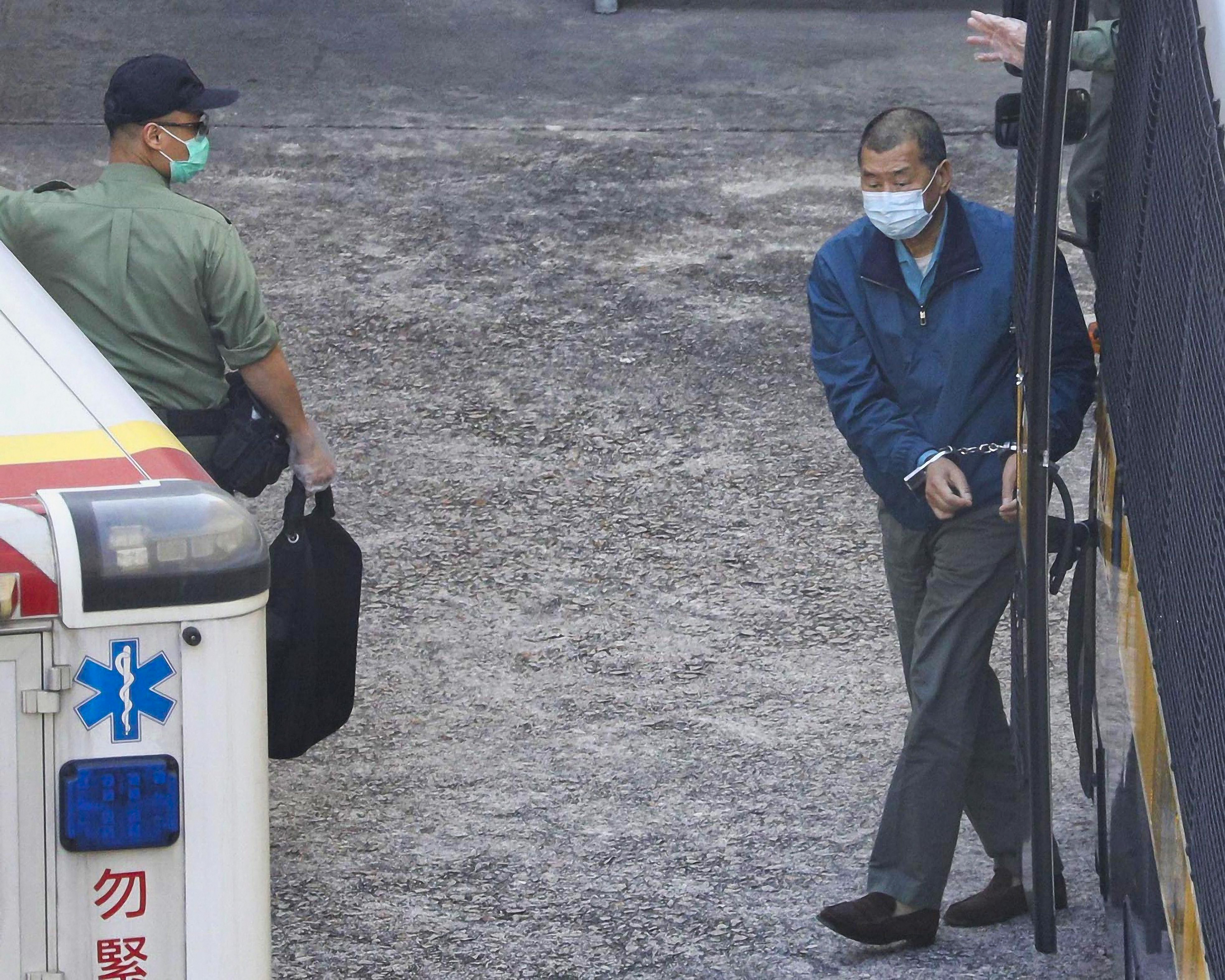 Jimmy Lai remanded in custody on fraud charges