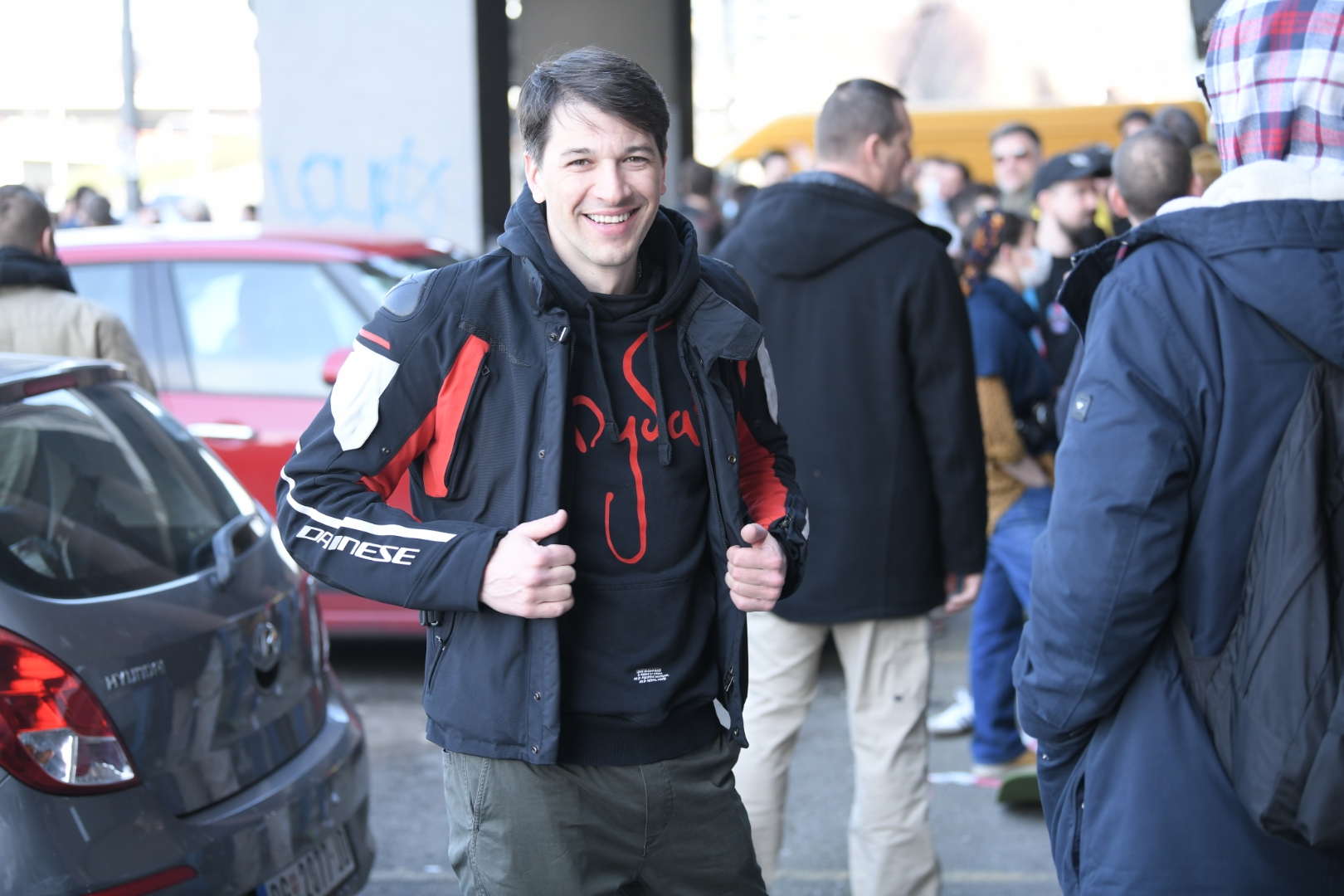 Beograd 27. mart 2021. Protest umetnika ispred zgrade BIGZ-a i iseljenja iz iste Foto:Dragan Mujan/Nova.rs