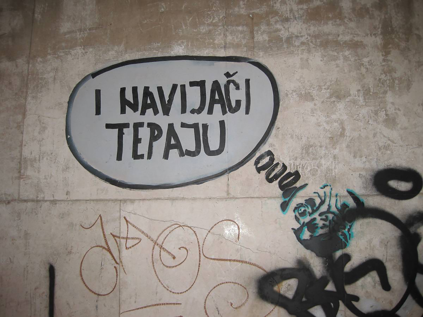 STA NAM PORUCUJU "POLITICKI GRAFITI"
