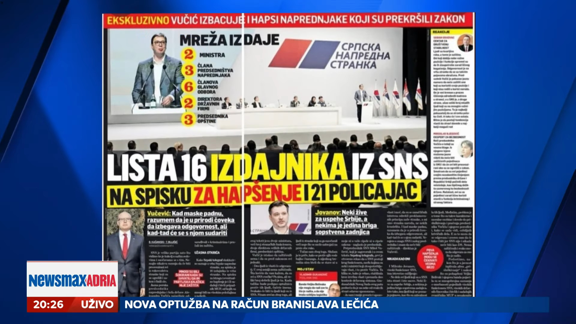 Ima li obracuna u vladajucoj stranci