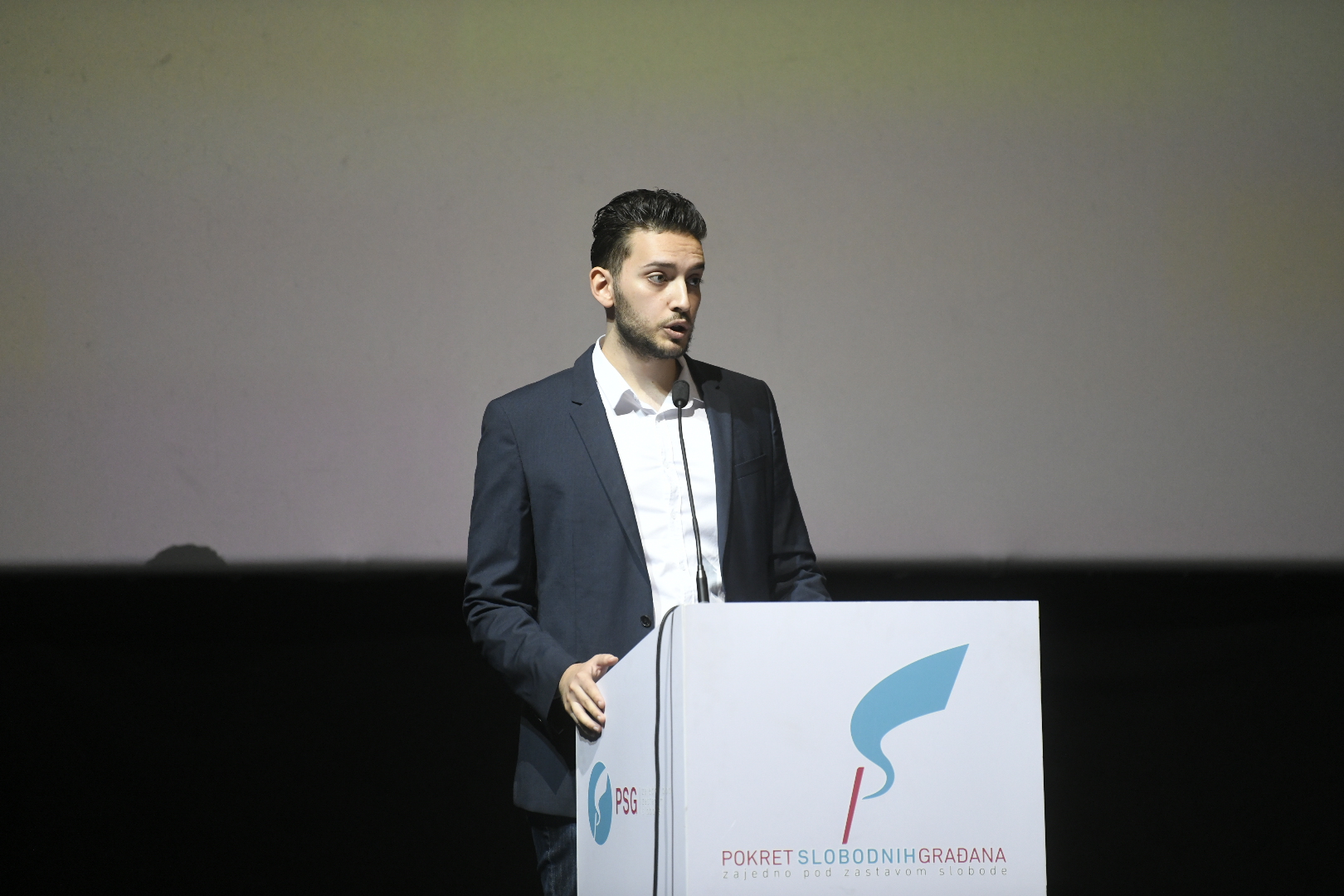 27.09.2020. Beograd. Izborna skupstina Pokret slobodnih gradjana, PSG. Pavle Grbovic