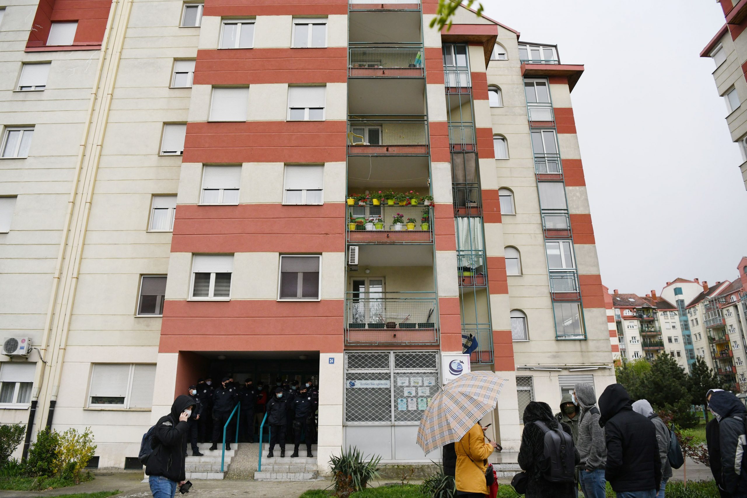 Beograd 15.04.2021. Naselje Bezanijska kosa, Vespucijeva ulica, pokusaj iseljenja Gojko Lalovic