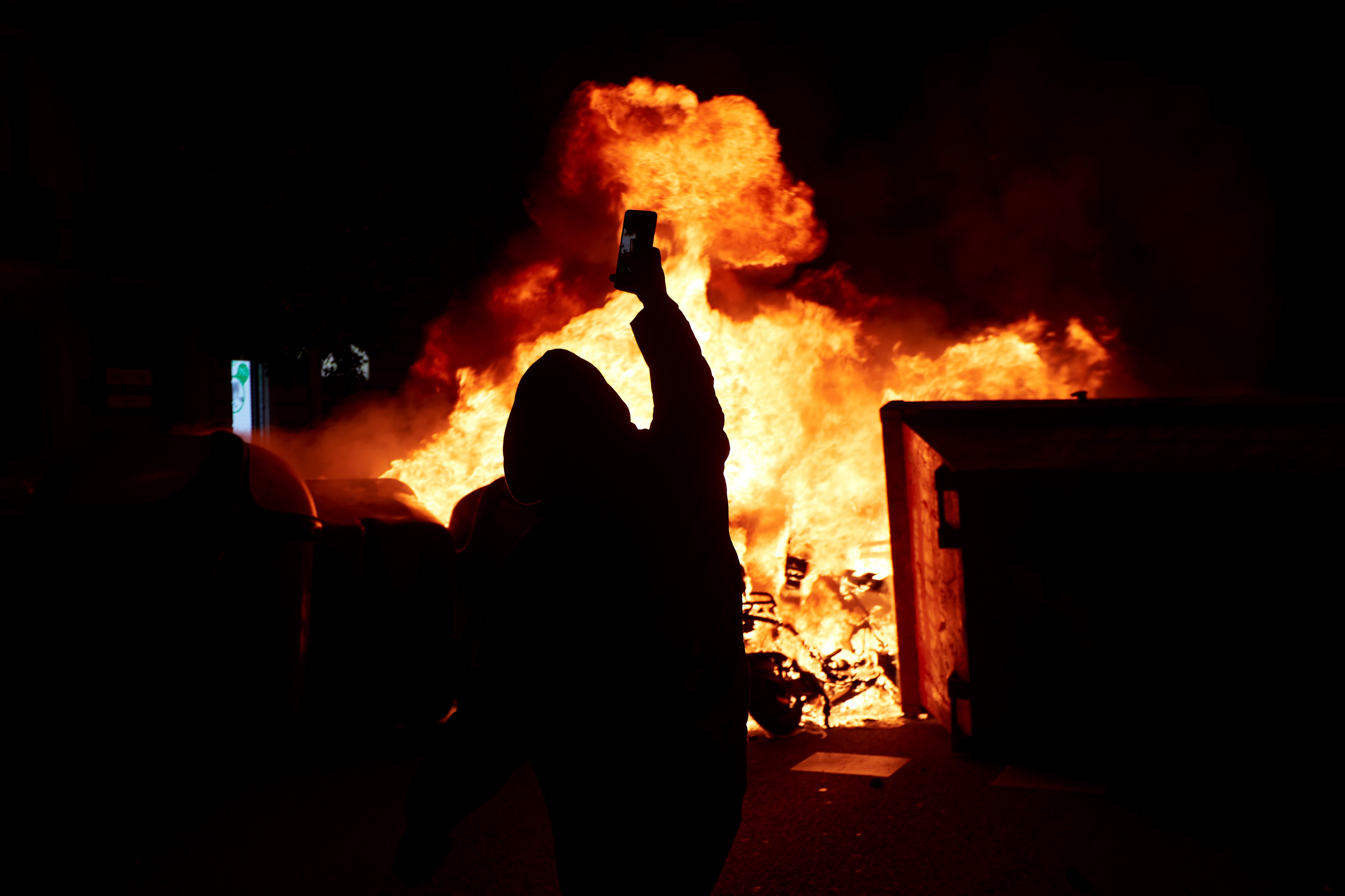 Protests against Hasel's imprisonment