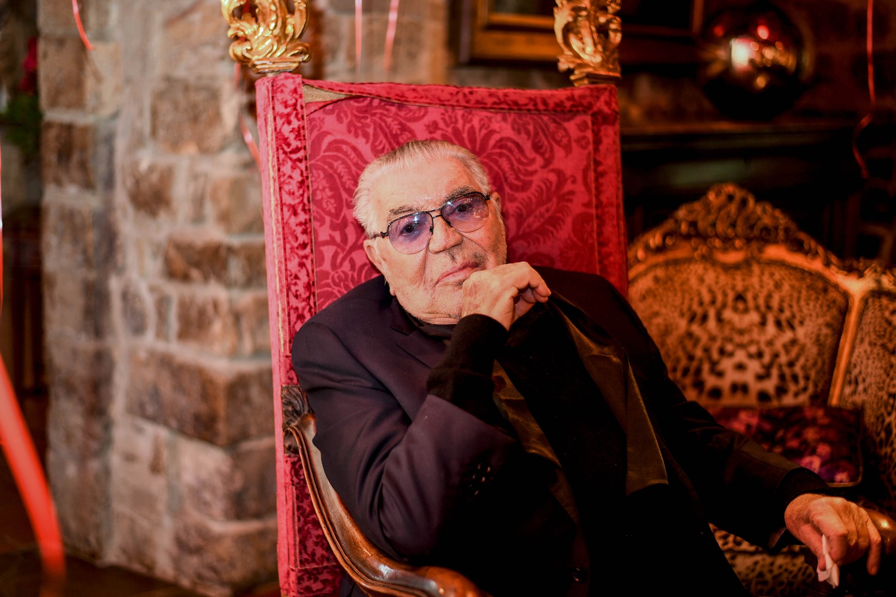 EXCLUSIVE: Roberto Cavalli celebrates his 81st birthday with his family and friends