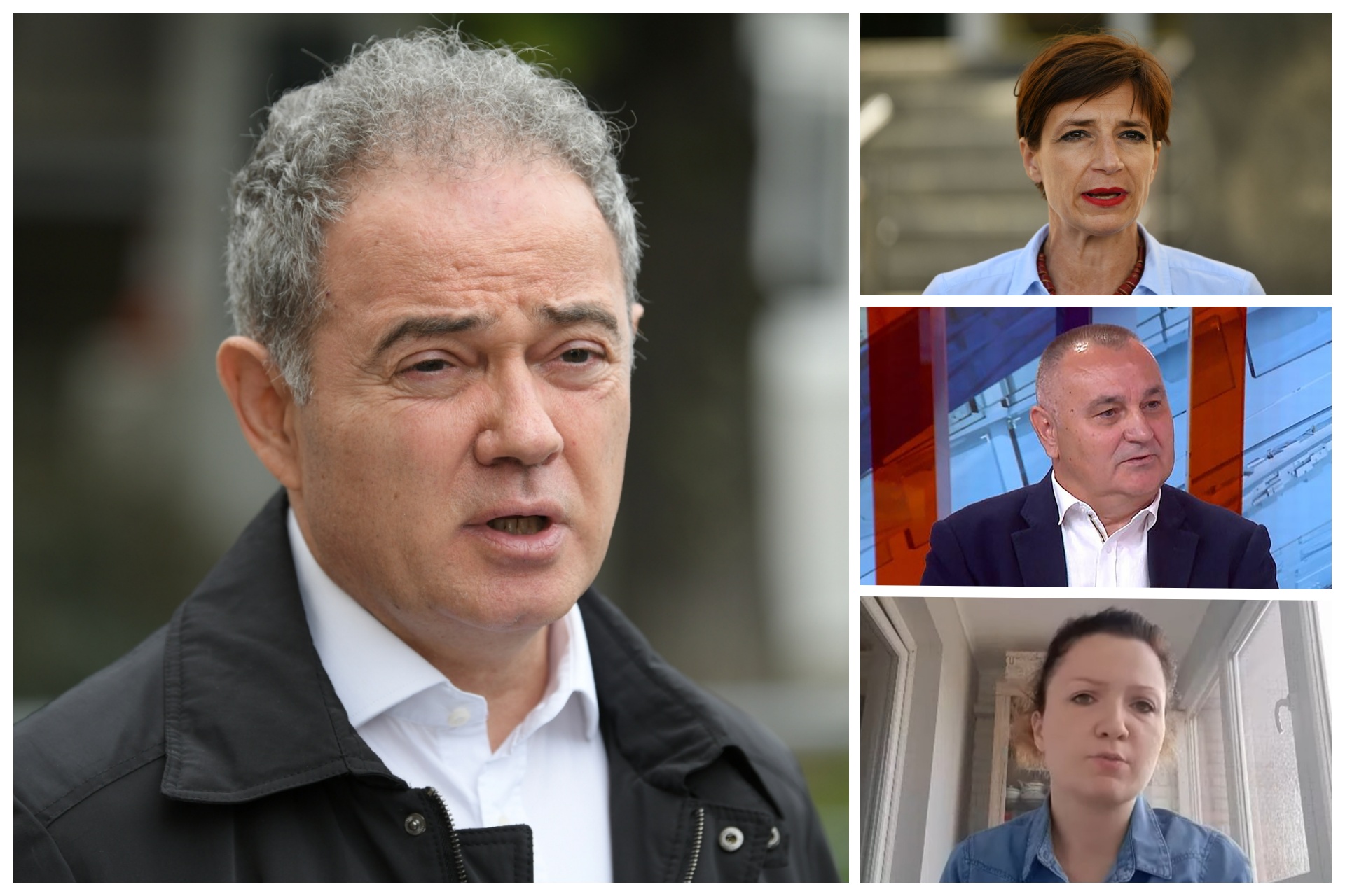 Zoran Lutovac, a sa strane, Dragana Rakić, Sreto Malinović i Dragana Rašić iz Zaječara kombo