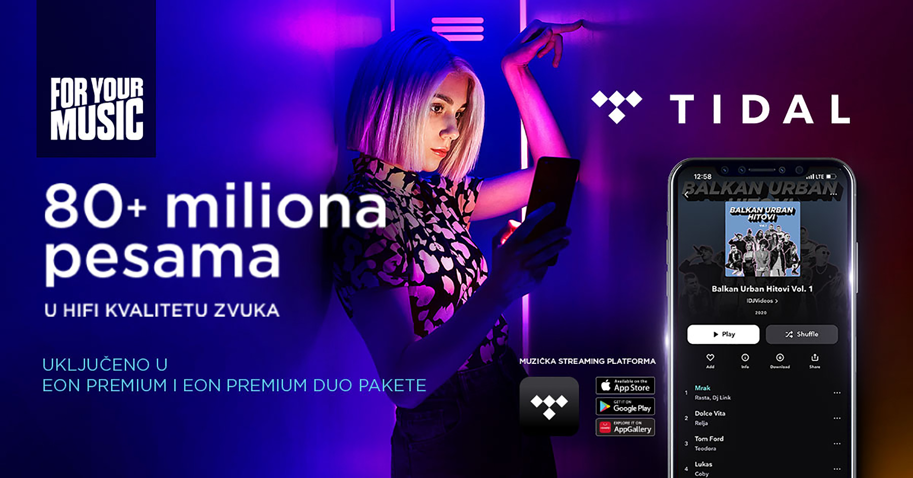 Saopštenje TIDAL
