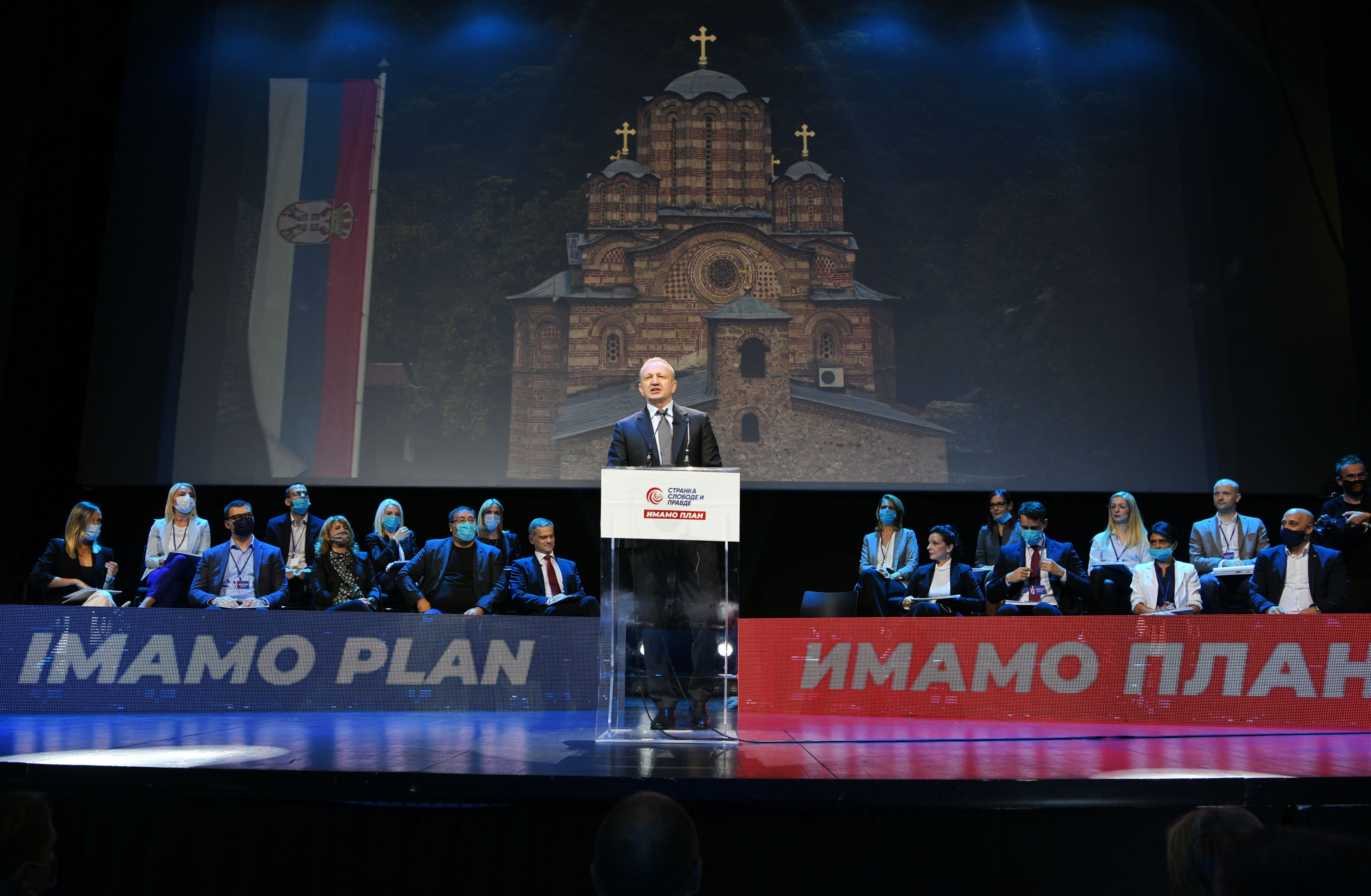 Beograd 03. oktobar 2020. Skupstina Stranka slobode i pravde Foto:Filip Krainčanić/Nova.rs