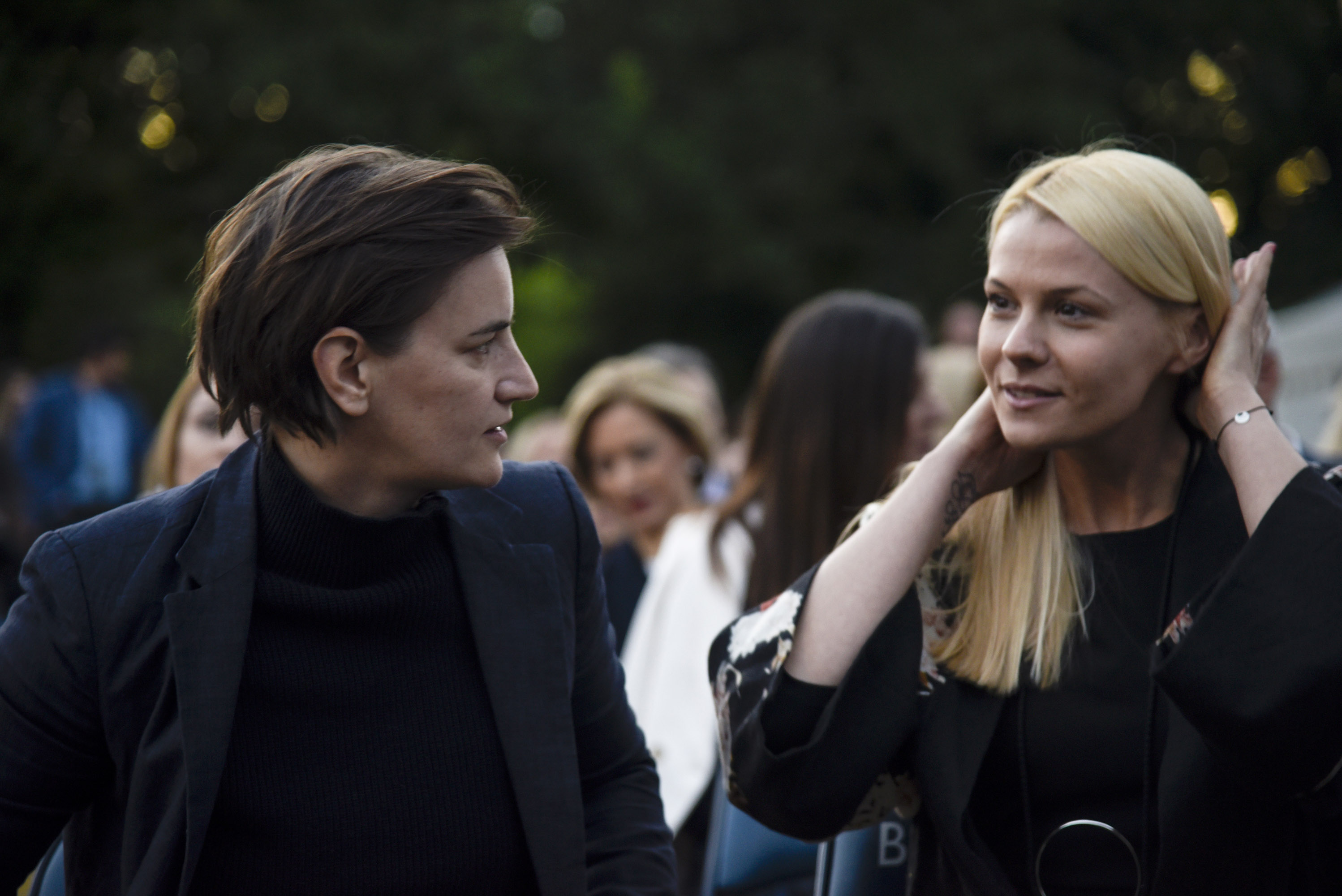 Beograd Ana Brnabić i Milica Đurđić Foto:Nemanja Jovanović