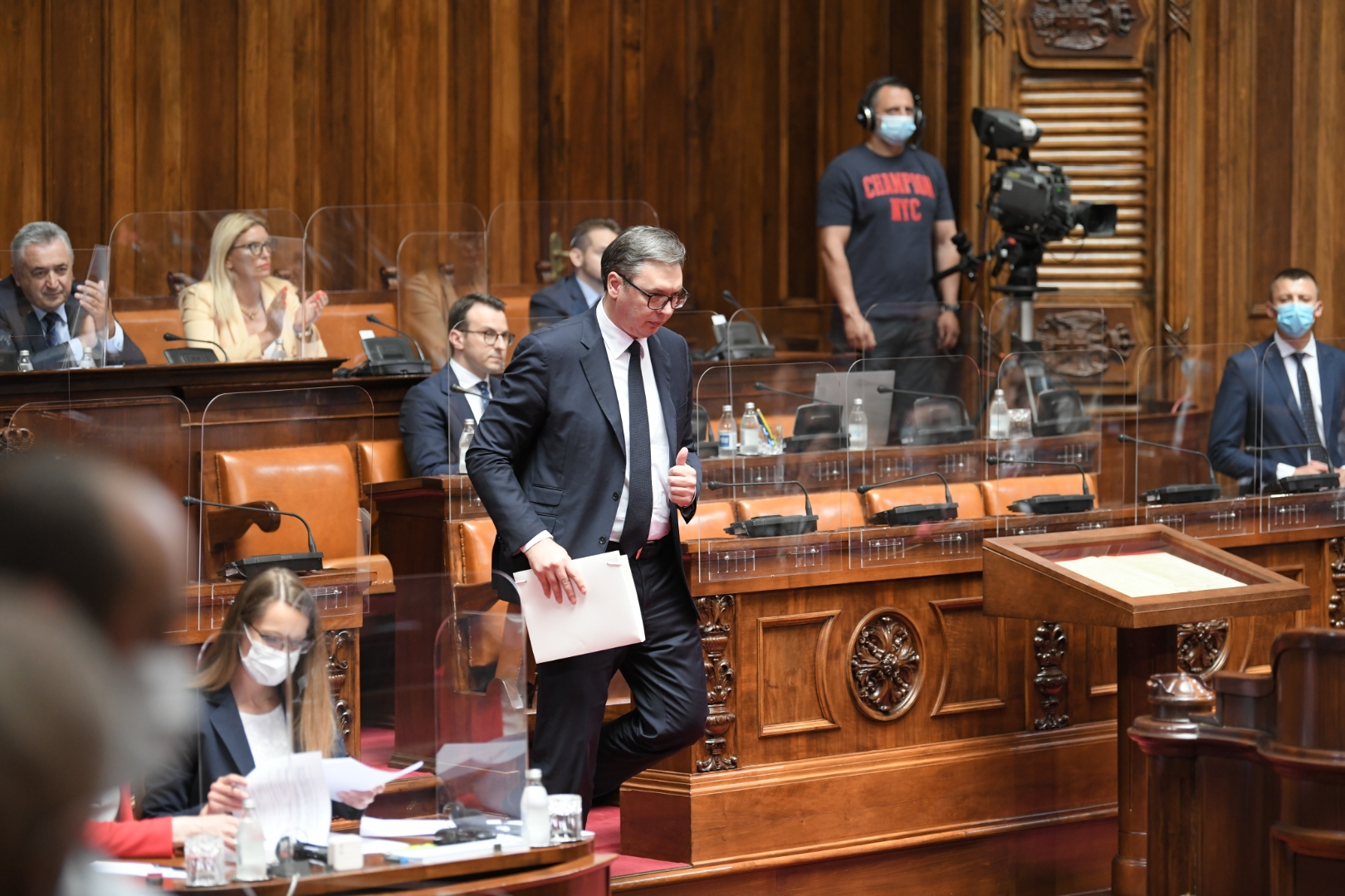 Beograd 22.06. 2021. Aleksandar Vučić, Skupština Srbije Foto: Dragan Mujan/Nova.rs