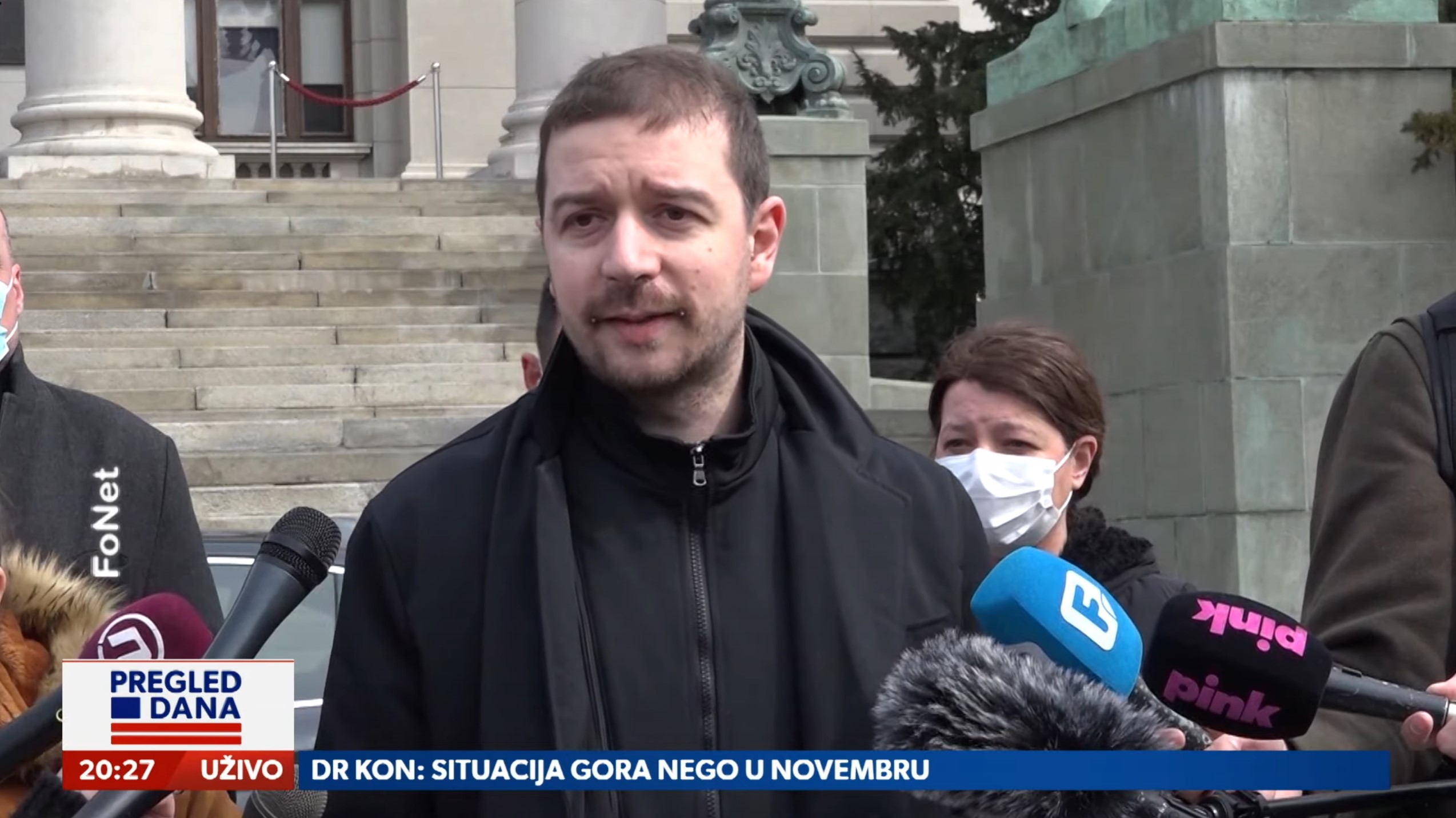 Stevan Dojčinović, REM, emisija Pregled dana Foto: Newsmax Adria