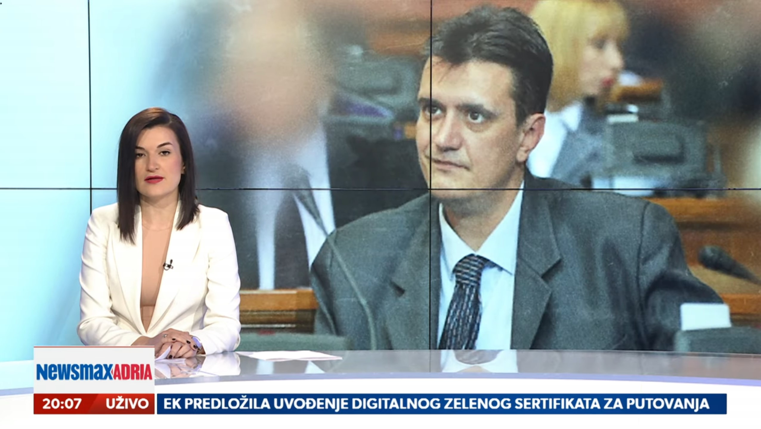 Vladimir Cvijan, emisija Pregled dana Foto: Newsmax Adria