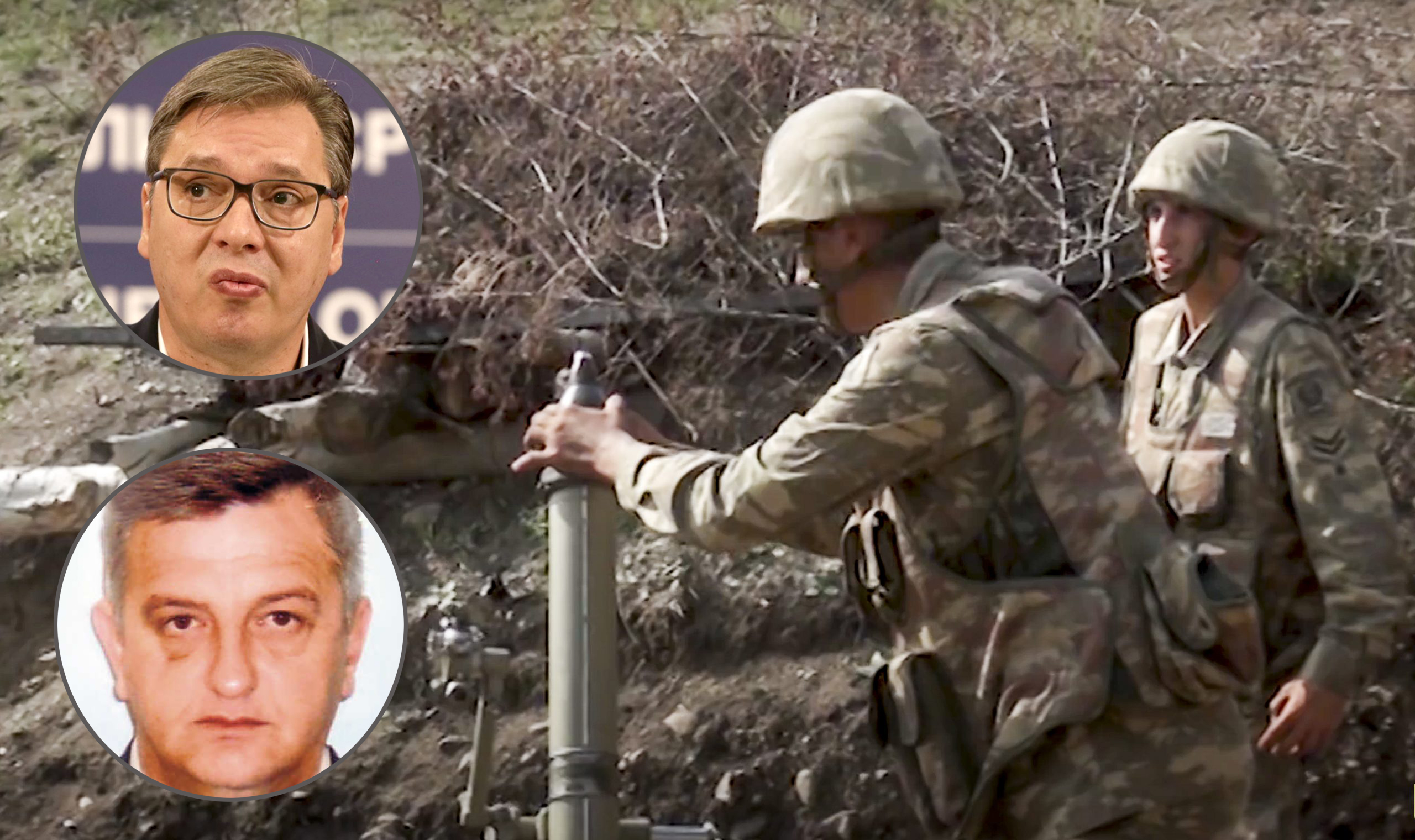 Aleksandar Vucic, Slobodan Tesic, Jermenija rat, Armenia