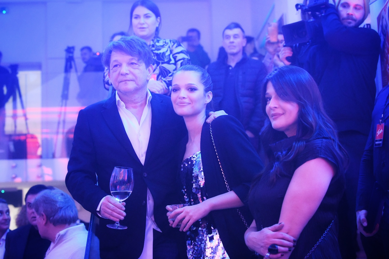 Beograd 06. decembar 2021. Milioniti gledalac filma Toma u Jugoslovenskoj kinoteci koktel svecanost Foto:Vesna Lalić/Nova.rs