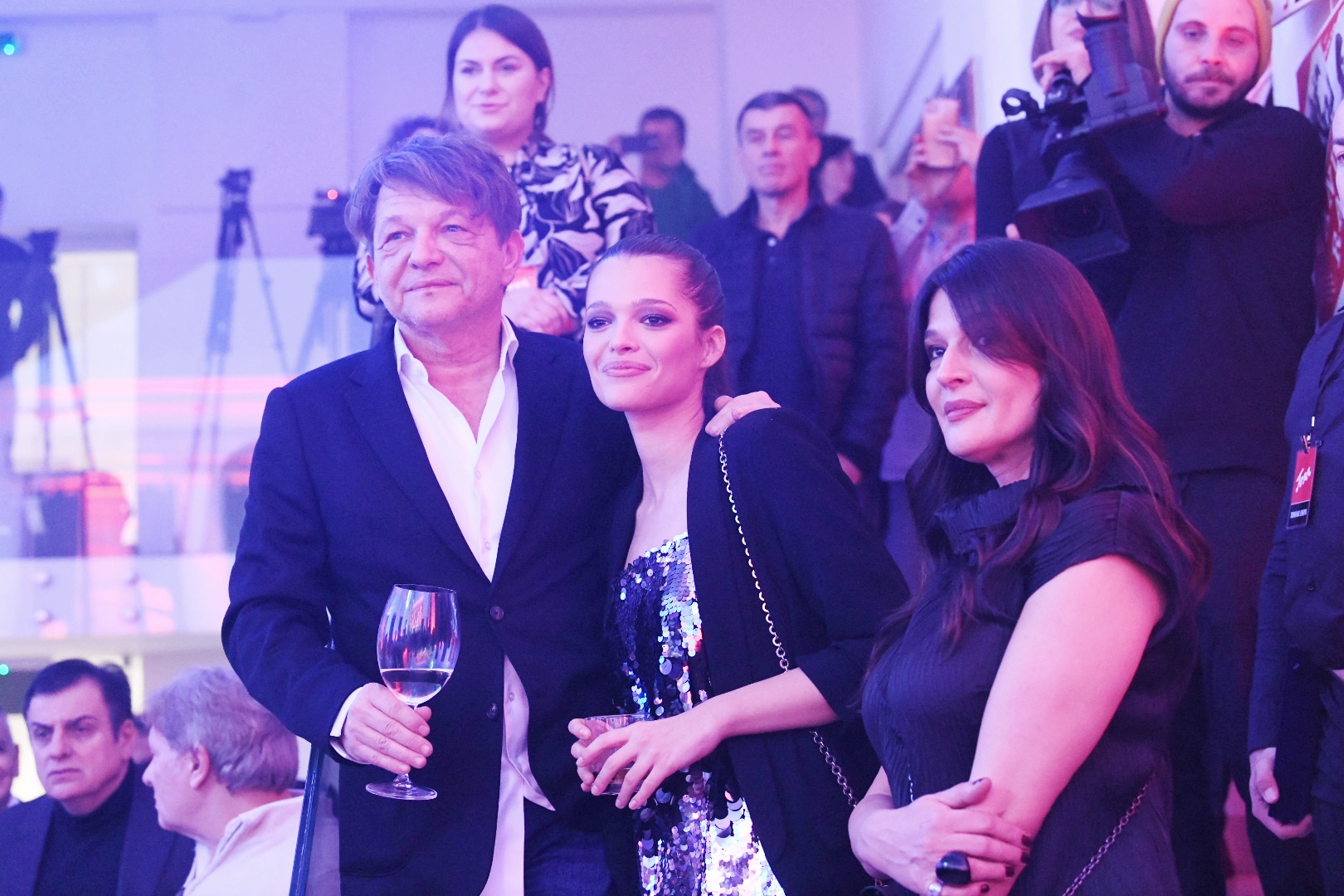 Beograd 06. decembar 2021. Milioniti gledalac filma Toma u Jugoslovenskoj kinoteci koktel svecanost Foto:Vesna Lalić/Nova.rs