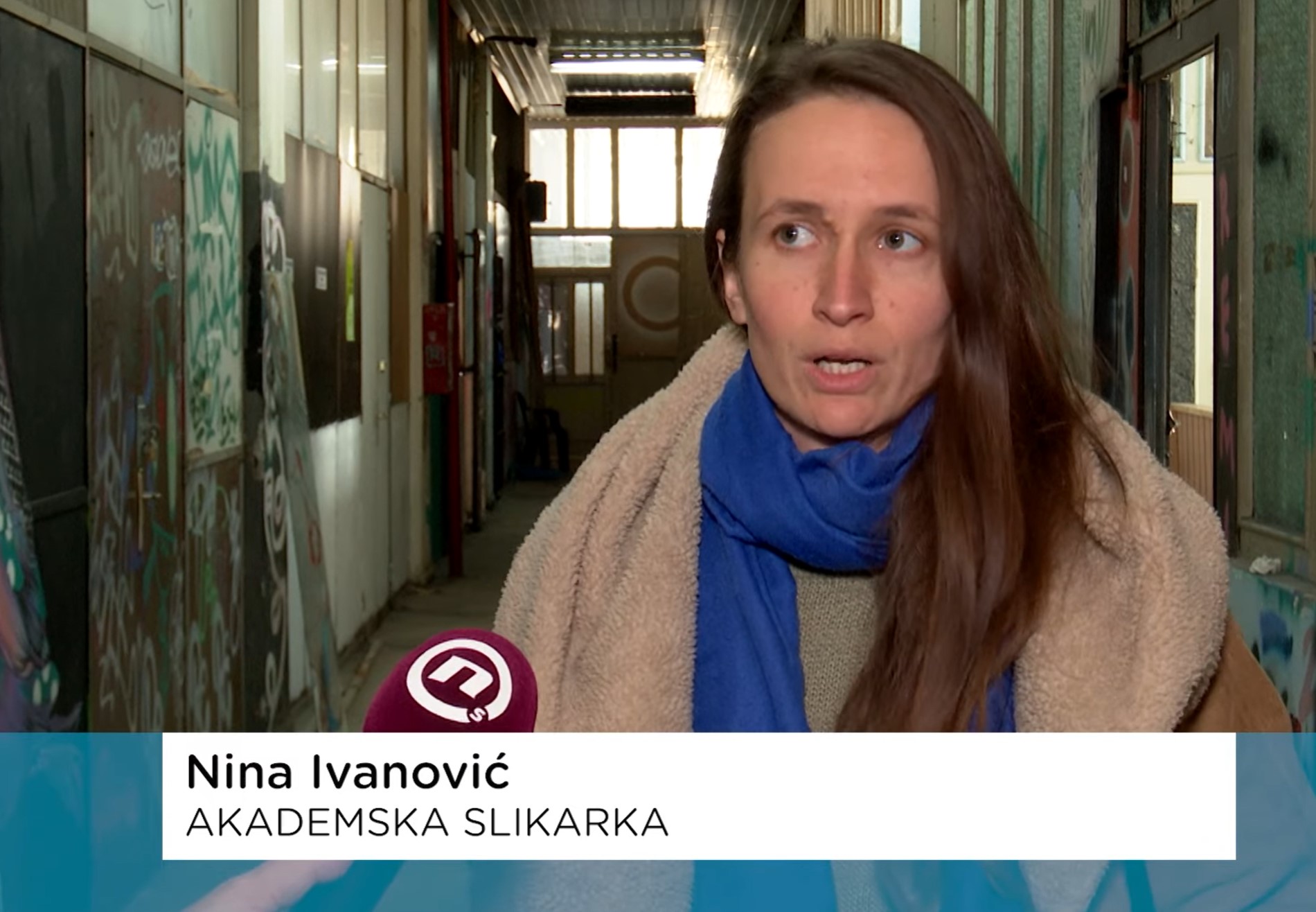 Među nama, :Gde će umetnici iz BIGZ-a? - PKG BIGZ Nina Ivanović