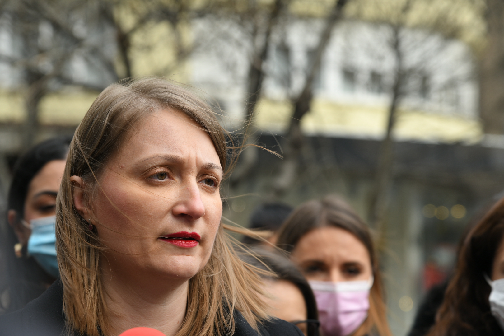 Beograd 10.03.2021. Biljana Pantić Pilja, SNS, konferencija za novinare, Marinike Tepić, Stranka slobode i pravde, kzn, kzš Foto: Nemanja Jovanović/Nova.rs