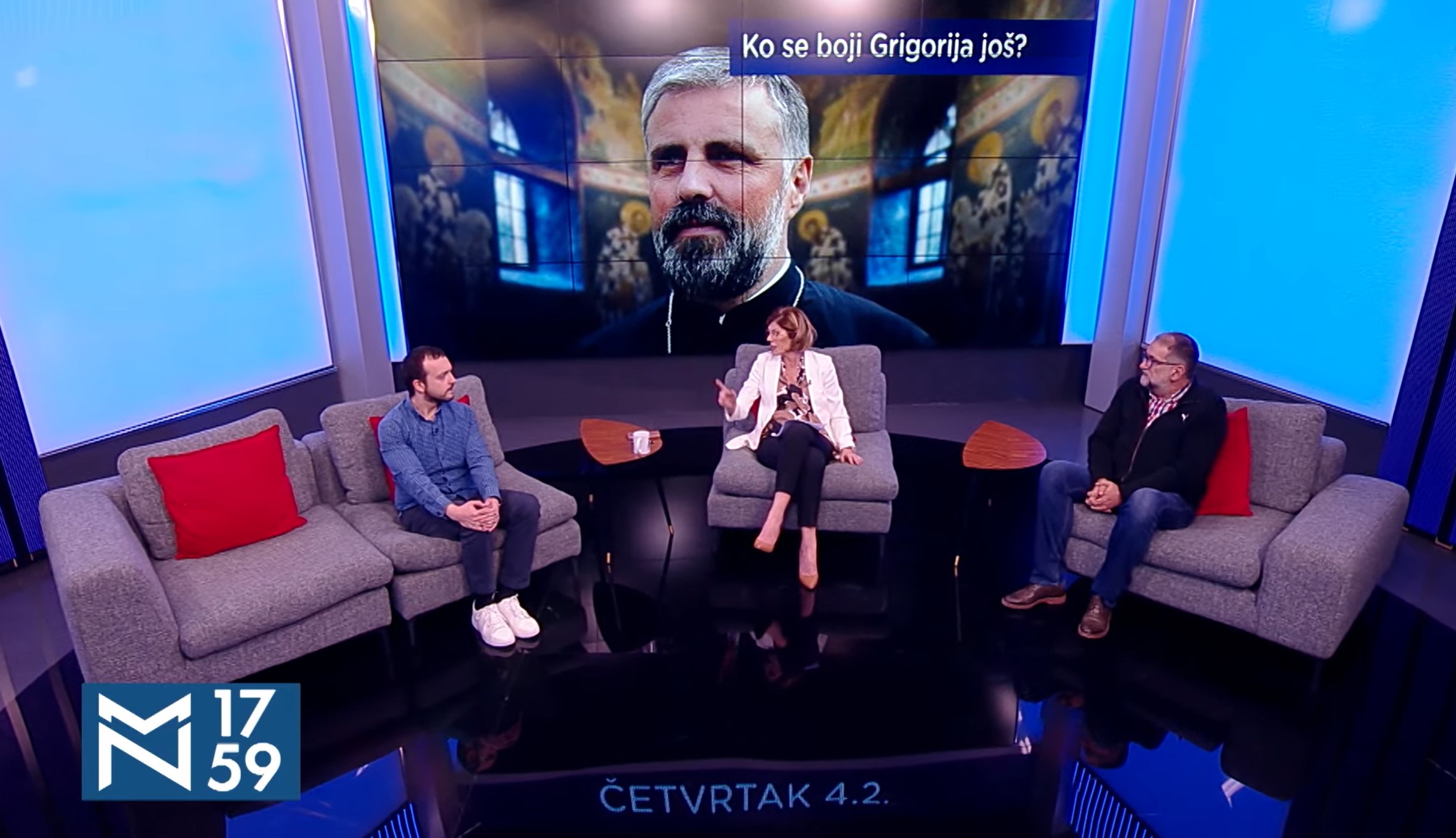 Medju Nama
Ko se boji Grigorija još? - gosti Vukašin Obradović, Boban Stojanović