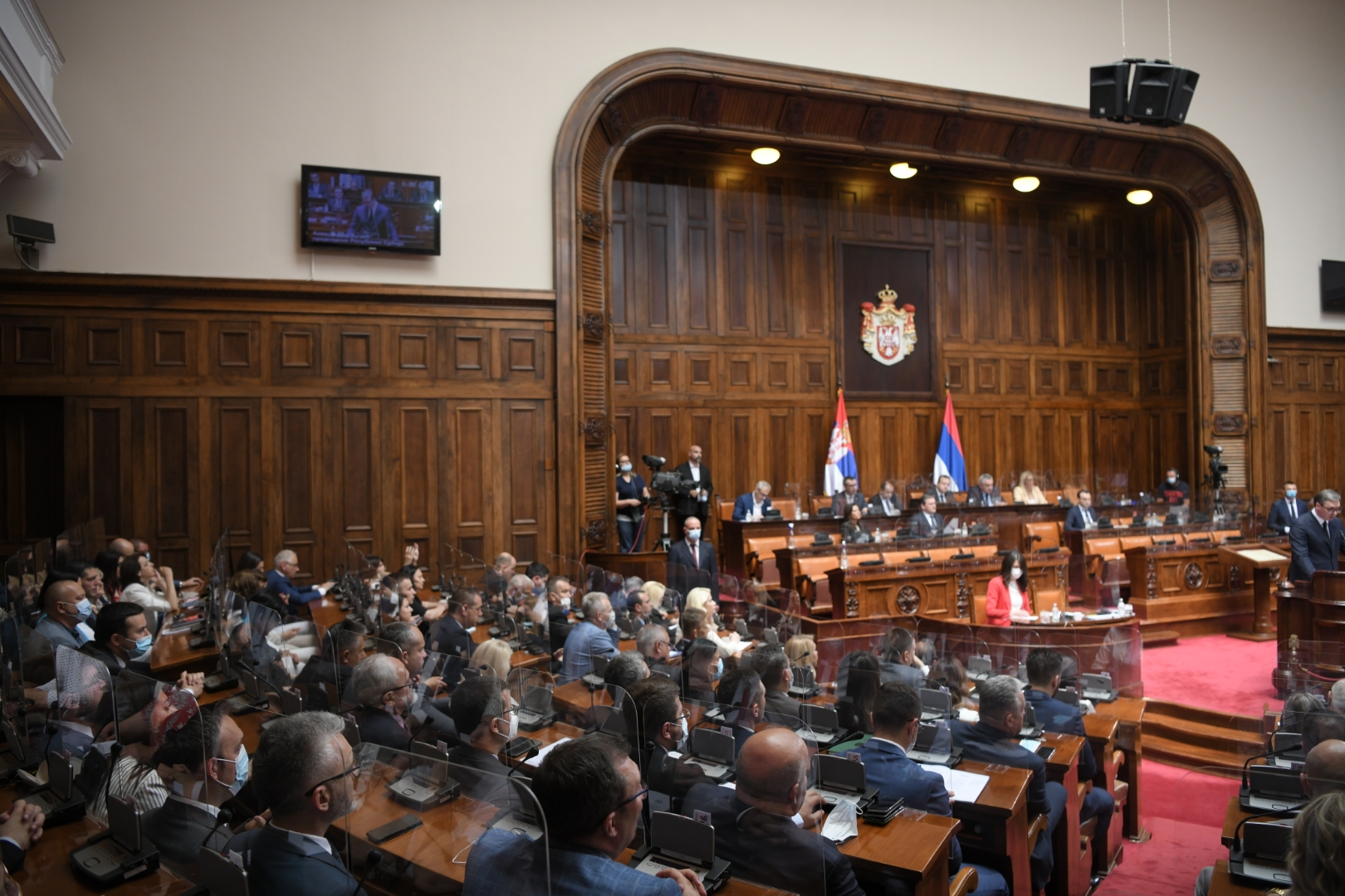Beograd 22.06. 2021. Skupština Srbije, izveštaj o Kosovu, izvestaj o KiM Foto: Dragan Mujan/Nova.rs