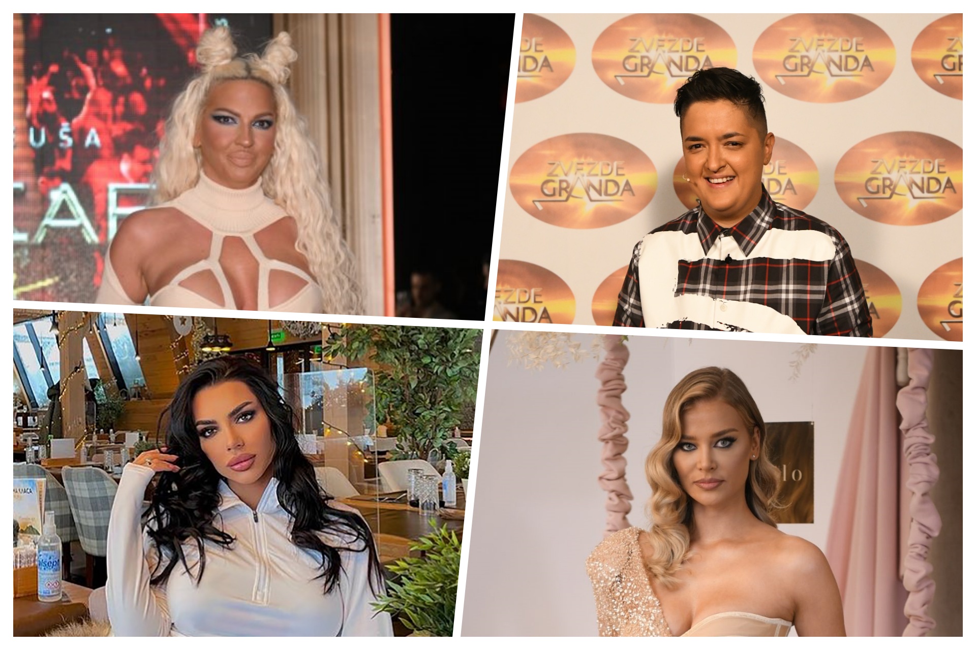 marija šerifović, sofija milošević, karleuša i helena topalović