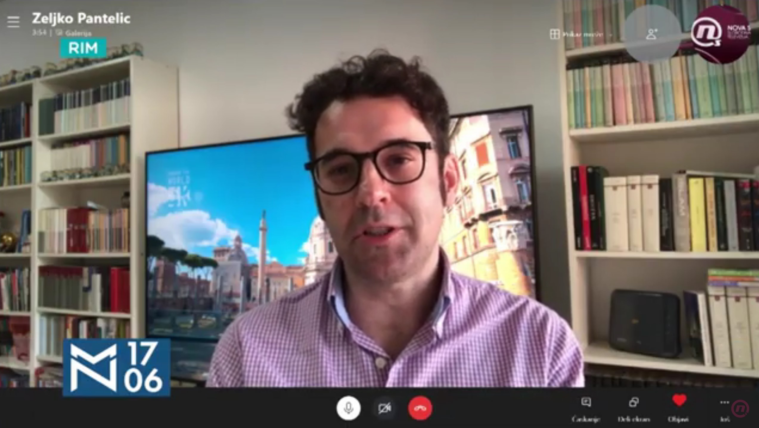 Božidar Andrejić, emisija Među nama, Medju nama Foto: NOVA S