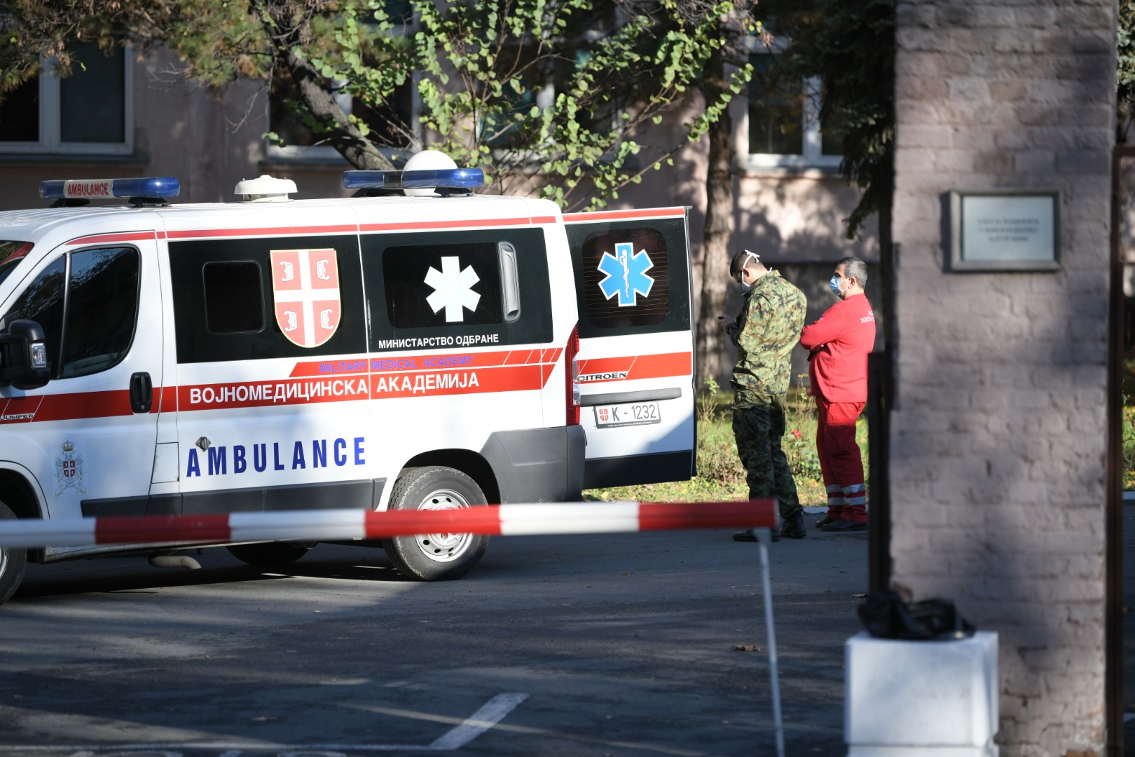 Beograd, 19.11.2020. Vojnomedicinska akademija, VMC Karaburma, kovid, koronavirus, patrijarh Irinej Foto: Dragan Mujan/Nova.rs