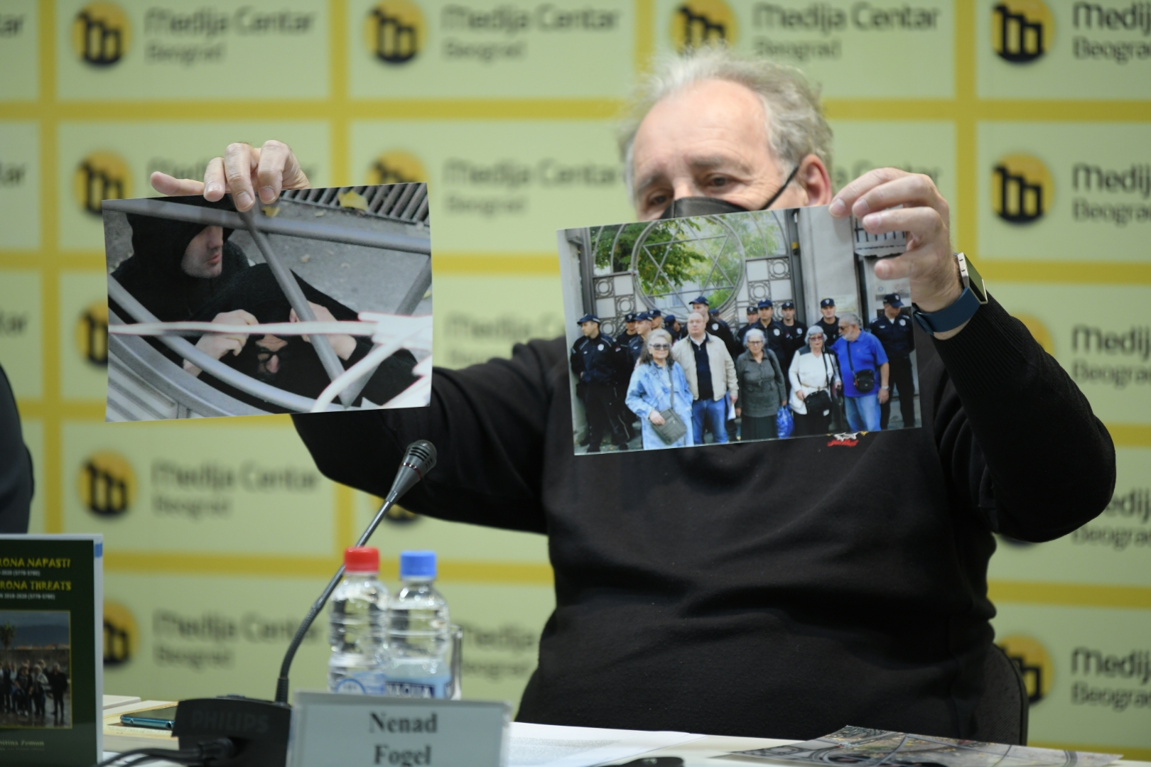 Beograd, 17.02.2021. Medija centar Terazije, Jevrejska opština konferencija za štampu, KZŠ Foto: Dragan Mujan/Nova.rs