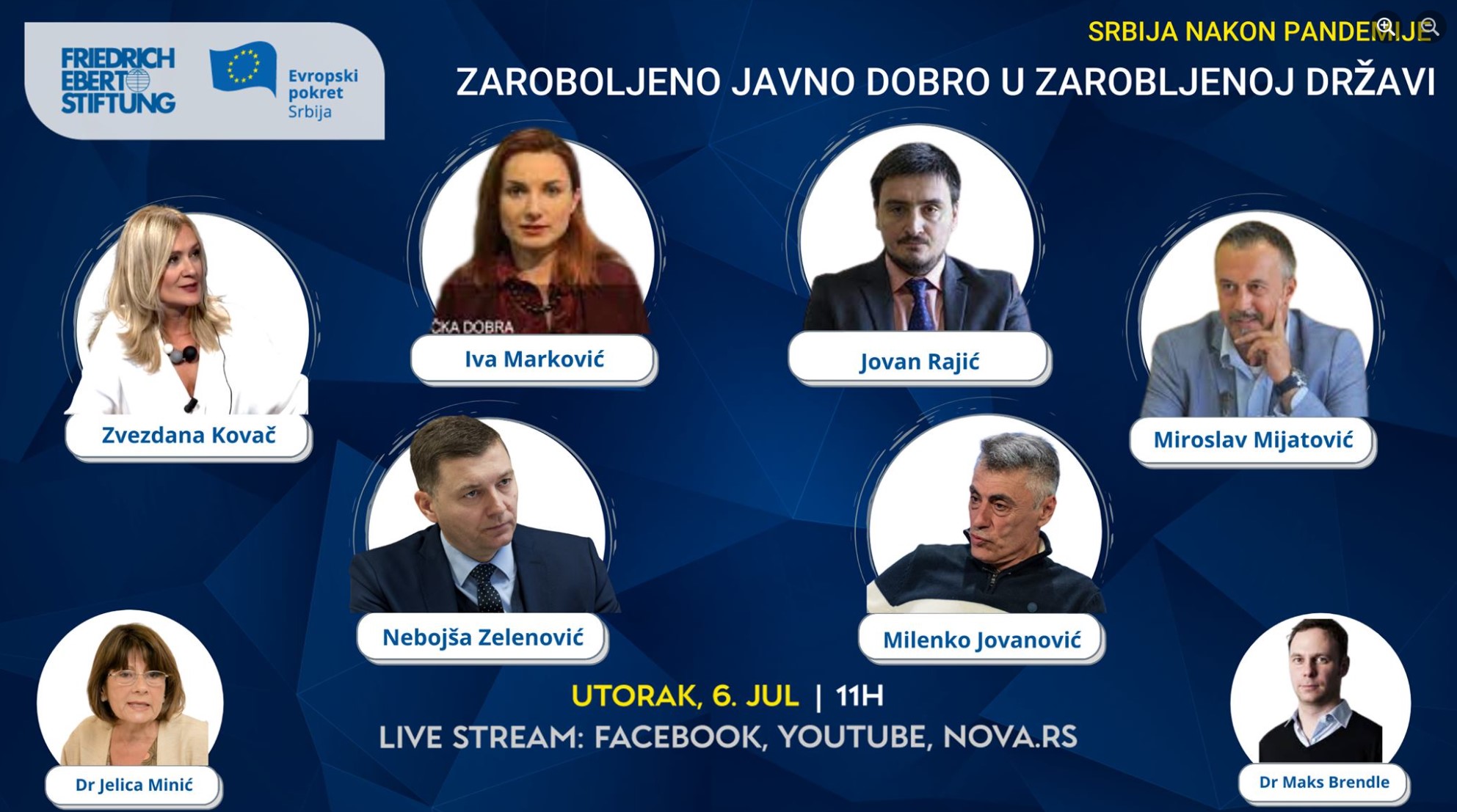 Evropski pokret Srbija, Evropski pokret u Srbiji, Srbija nakon pandemije